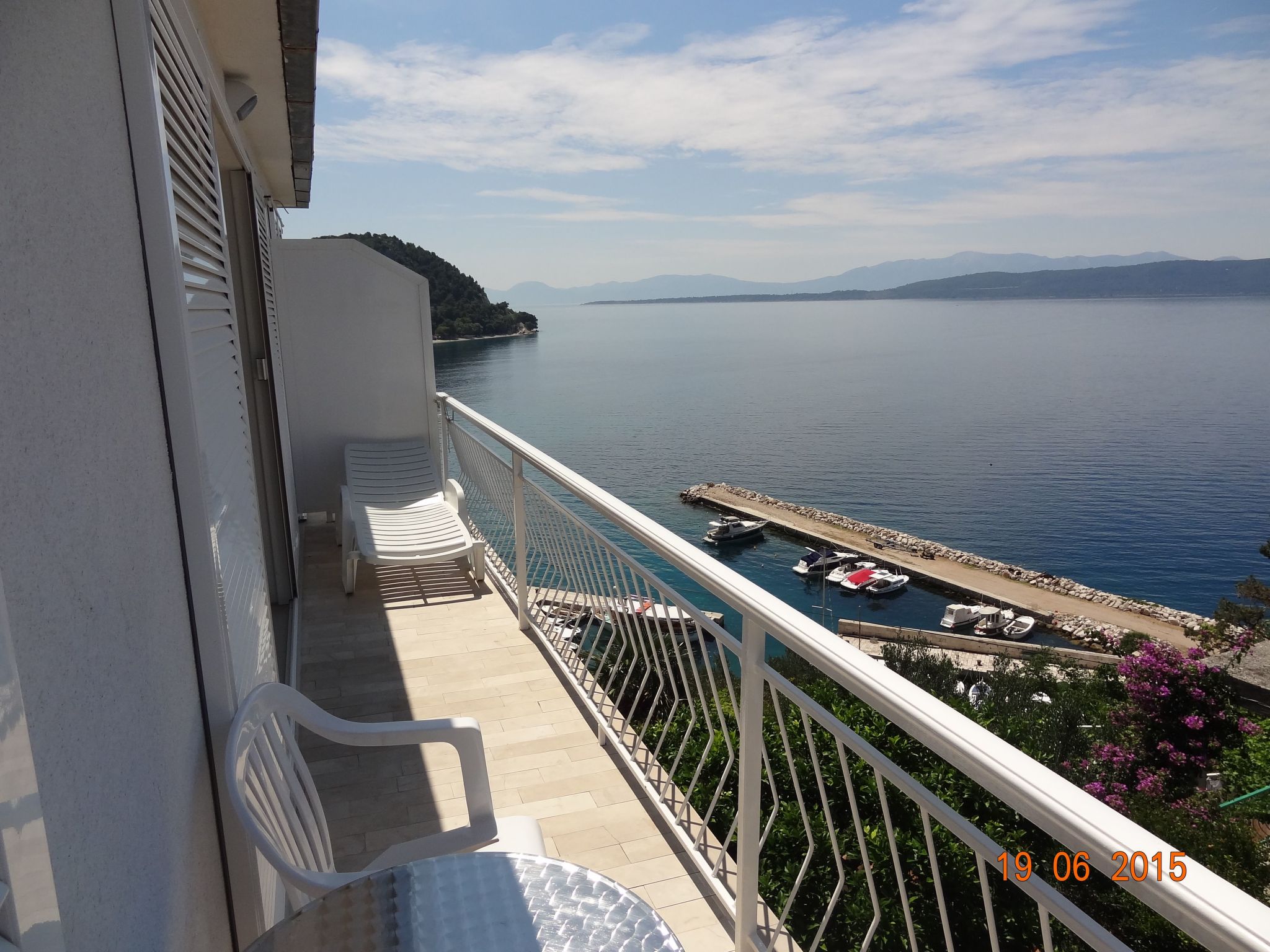 Ruhige Ferienwohnung mit Meerblick-Binnen