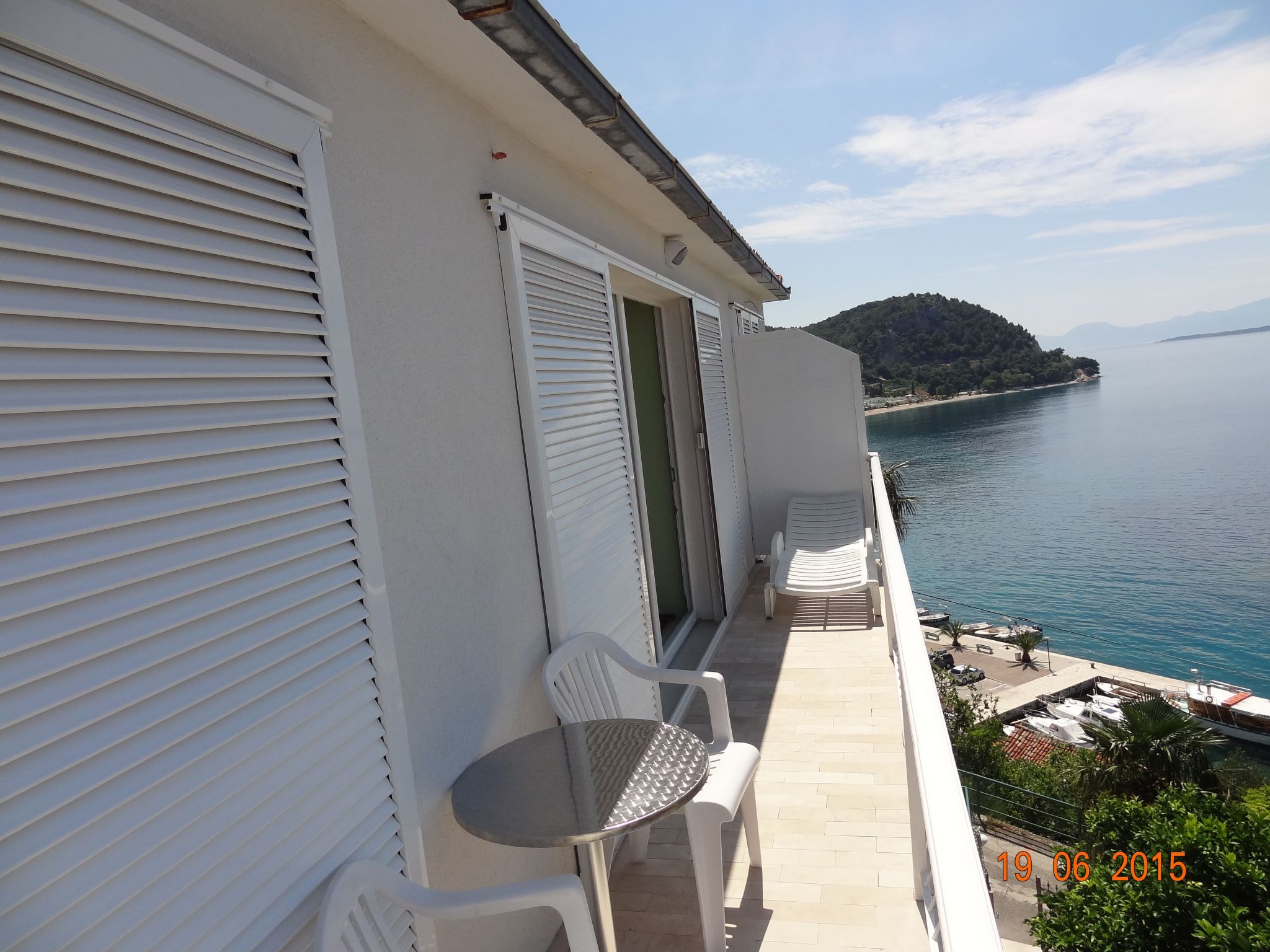 Ruhige Ferienwohnung mit Meerblick-Binnen