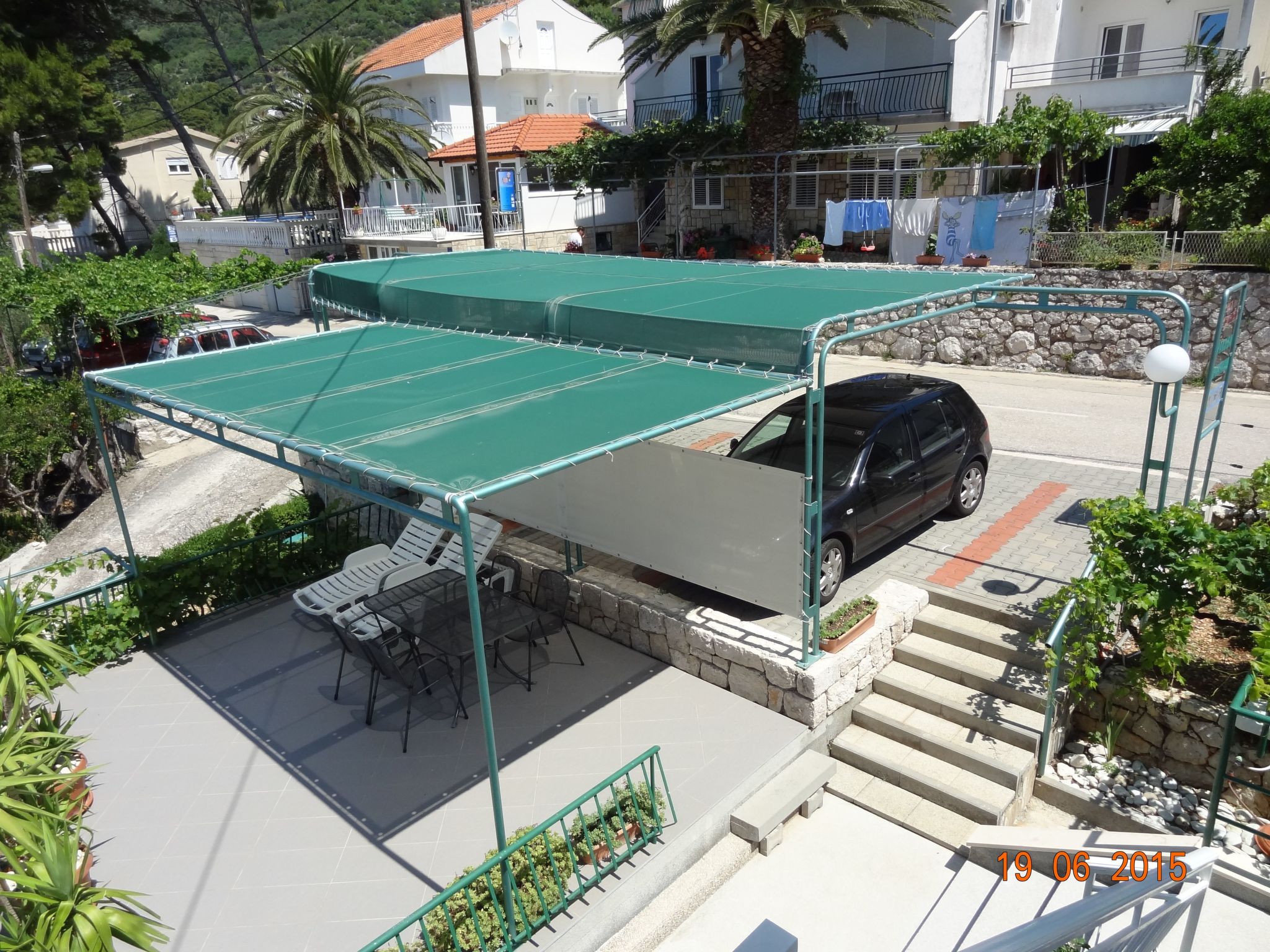 Ruhige Ferienwohnung mit Meerblick-Binnen