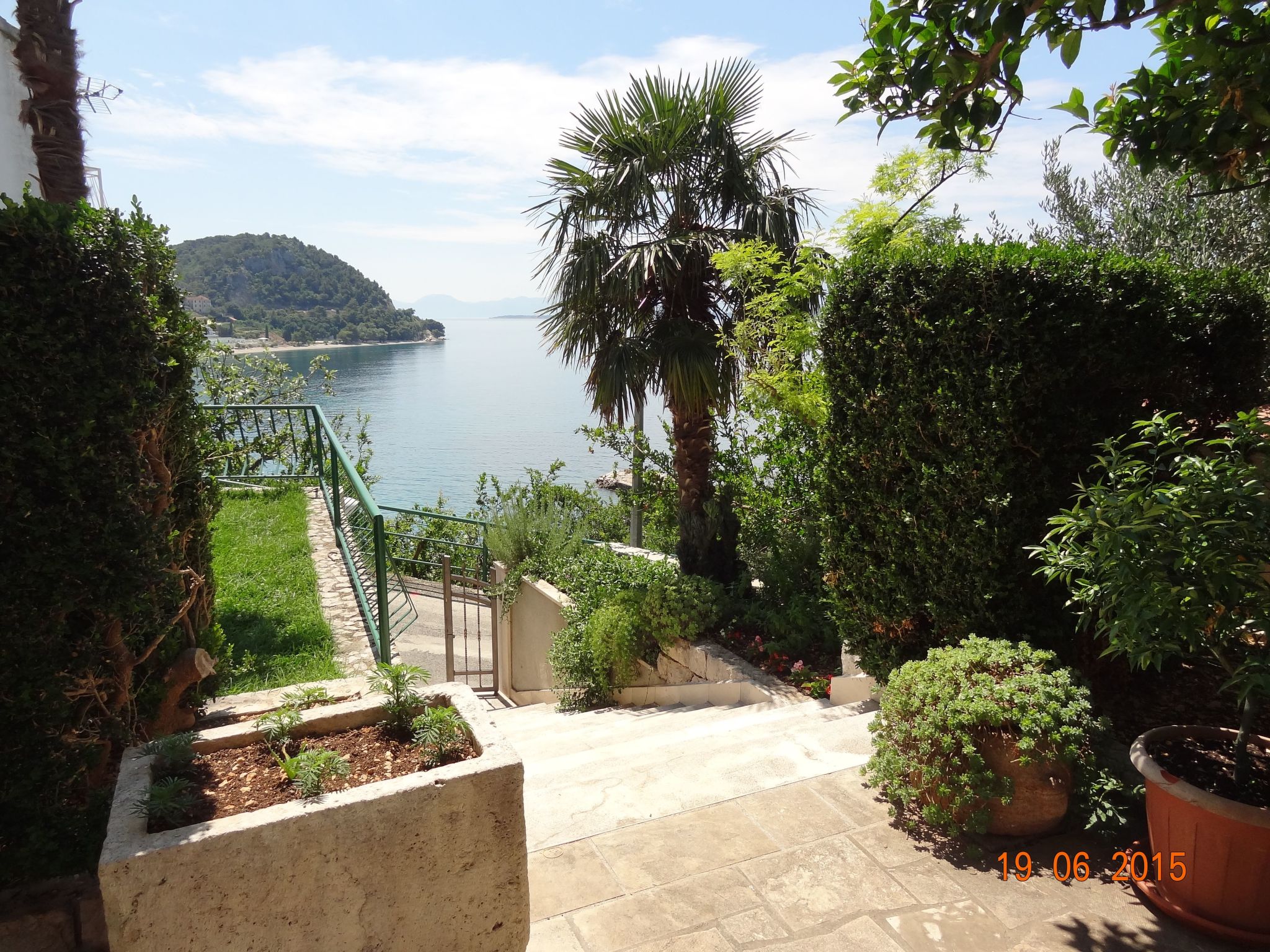Ruhige Ferienwohnung mit Meerblick-Binnen
