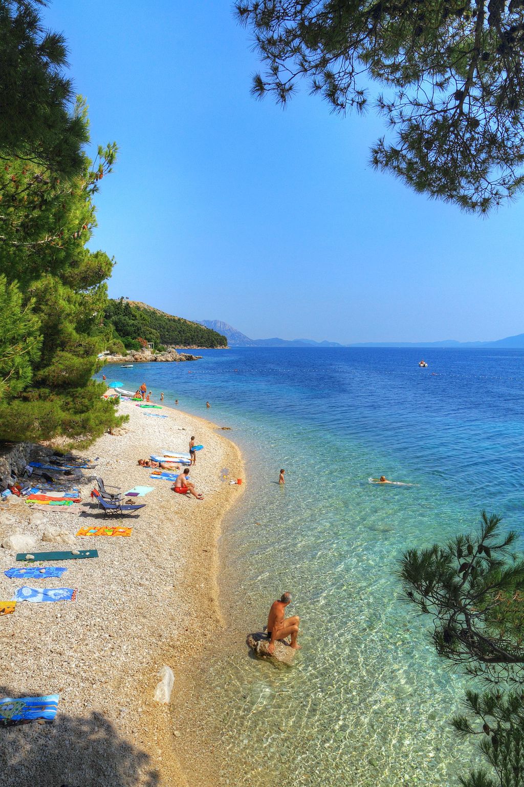 Ruhige Ferienwohnung mit Meerblick-Binnen