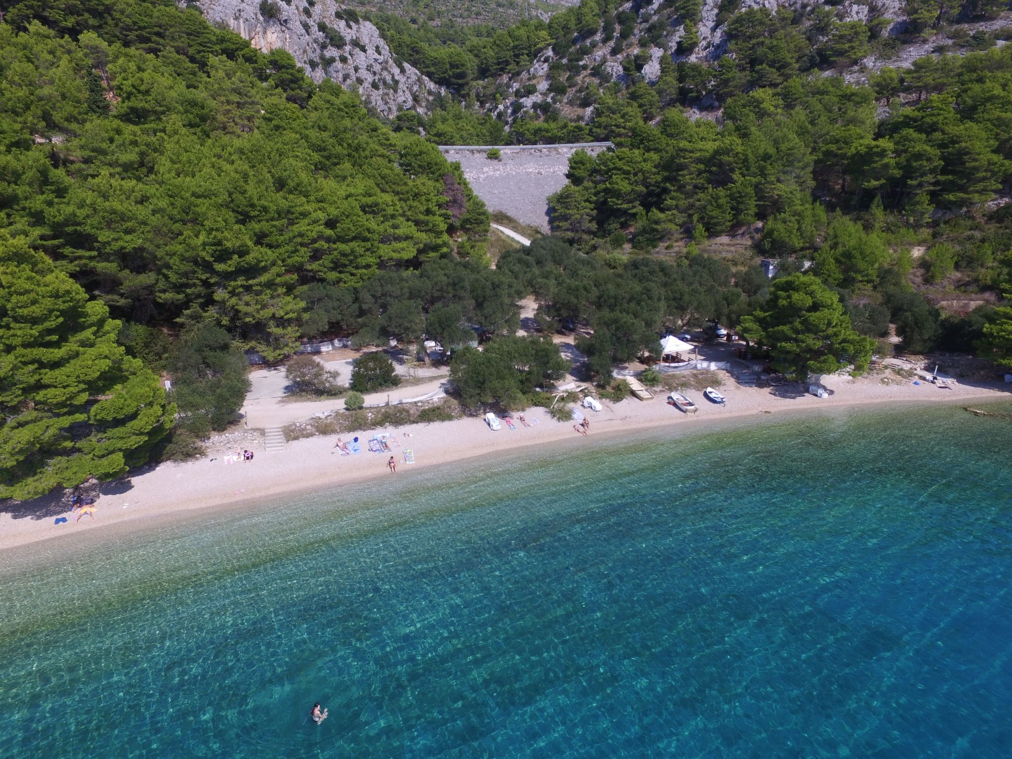 Ruhige Ferienwohnung mit Meerblick-Binnen