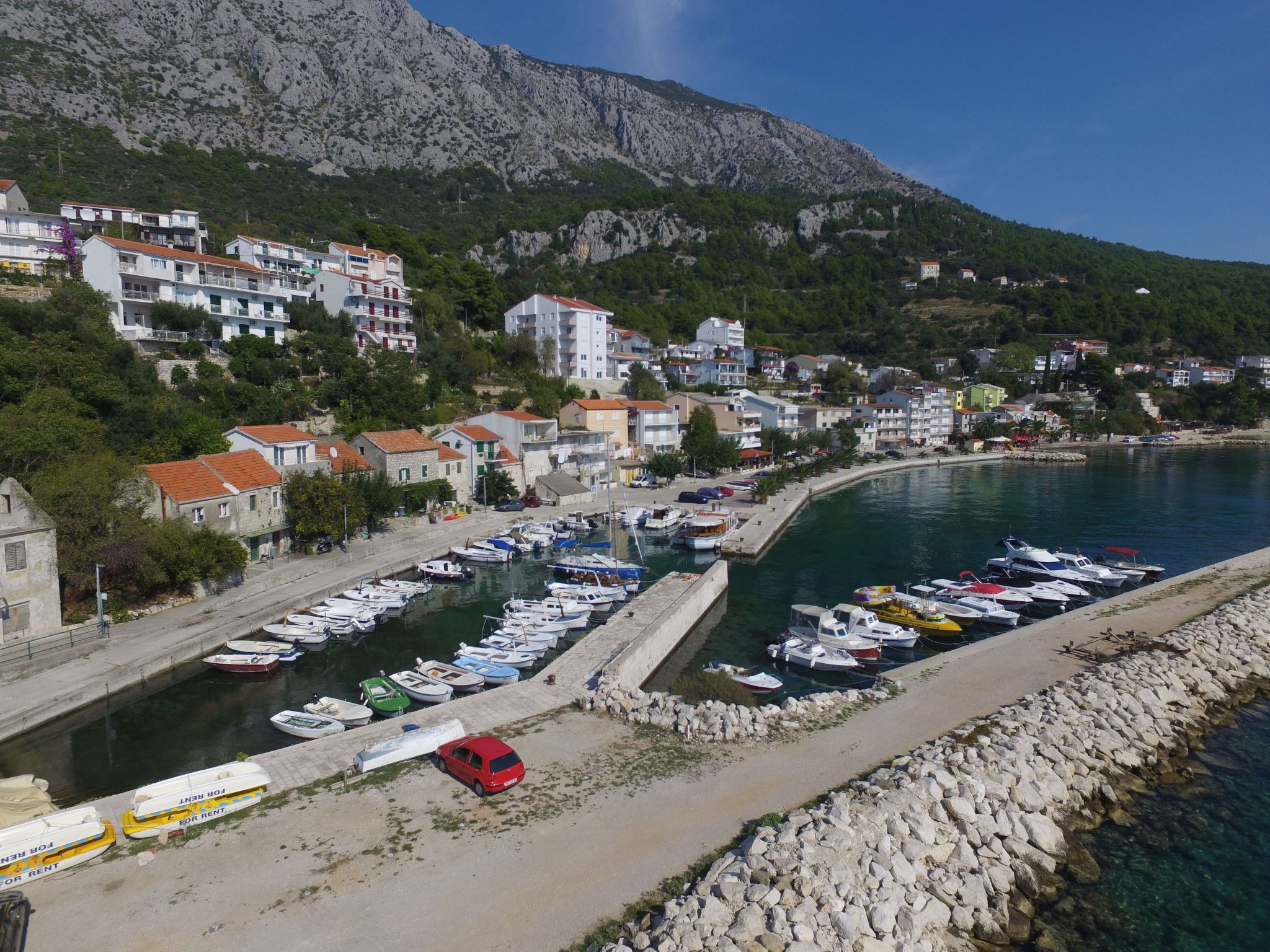 Ruhige Ferienwohnung mit Meerblick-Binnen