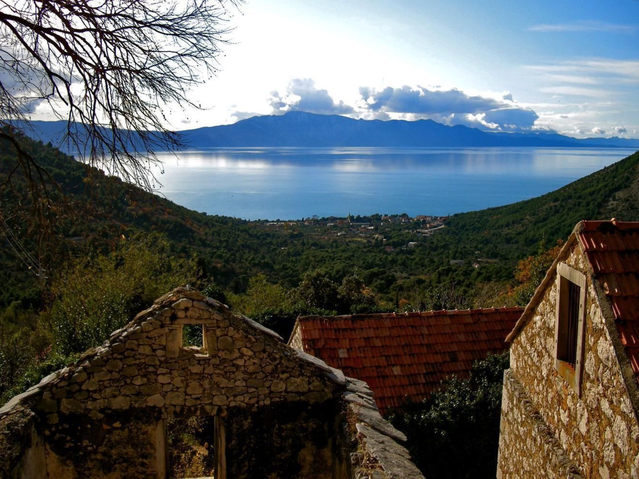 Villa Kapetan in Srida Sela mit Panoramablick-Image-tags.info