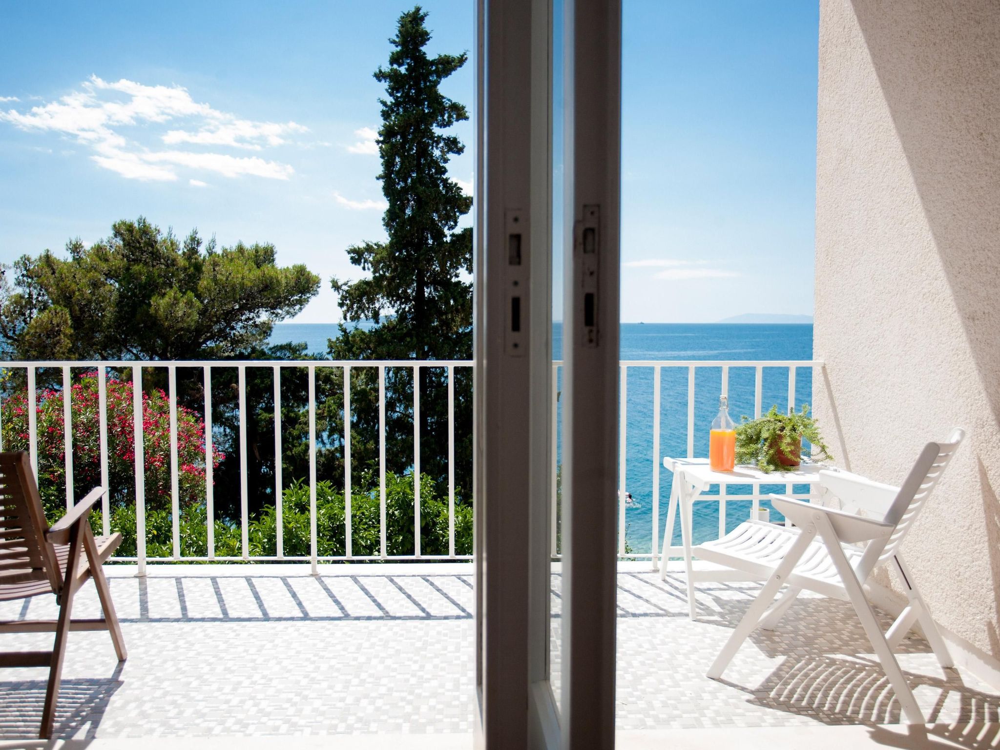 In Podaca mit Großem Balkon und Panoramablick-Image-tags.info