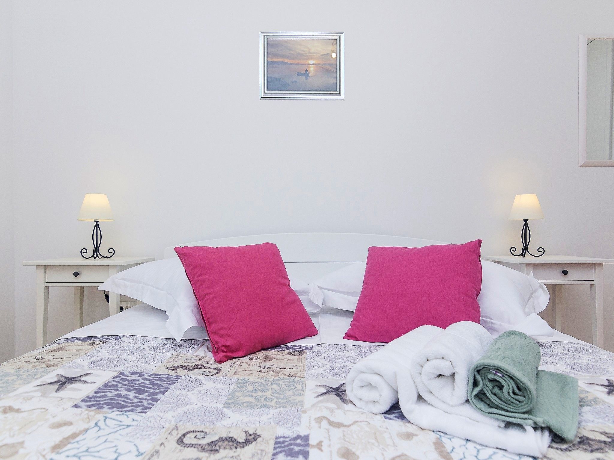 Schönes Steinhaus mit beheiztem Pool, Terrasse mit Meerblicl in ruhige Lage-Drinnen