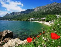 Comfortabel appartement met privéterras nabij het strand van Gradac - thumbnail 4