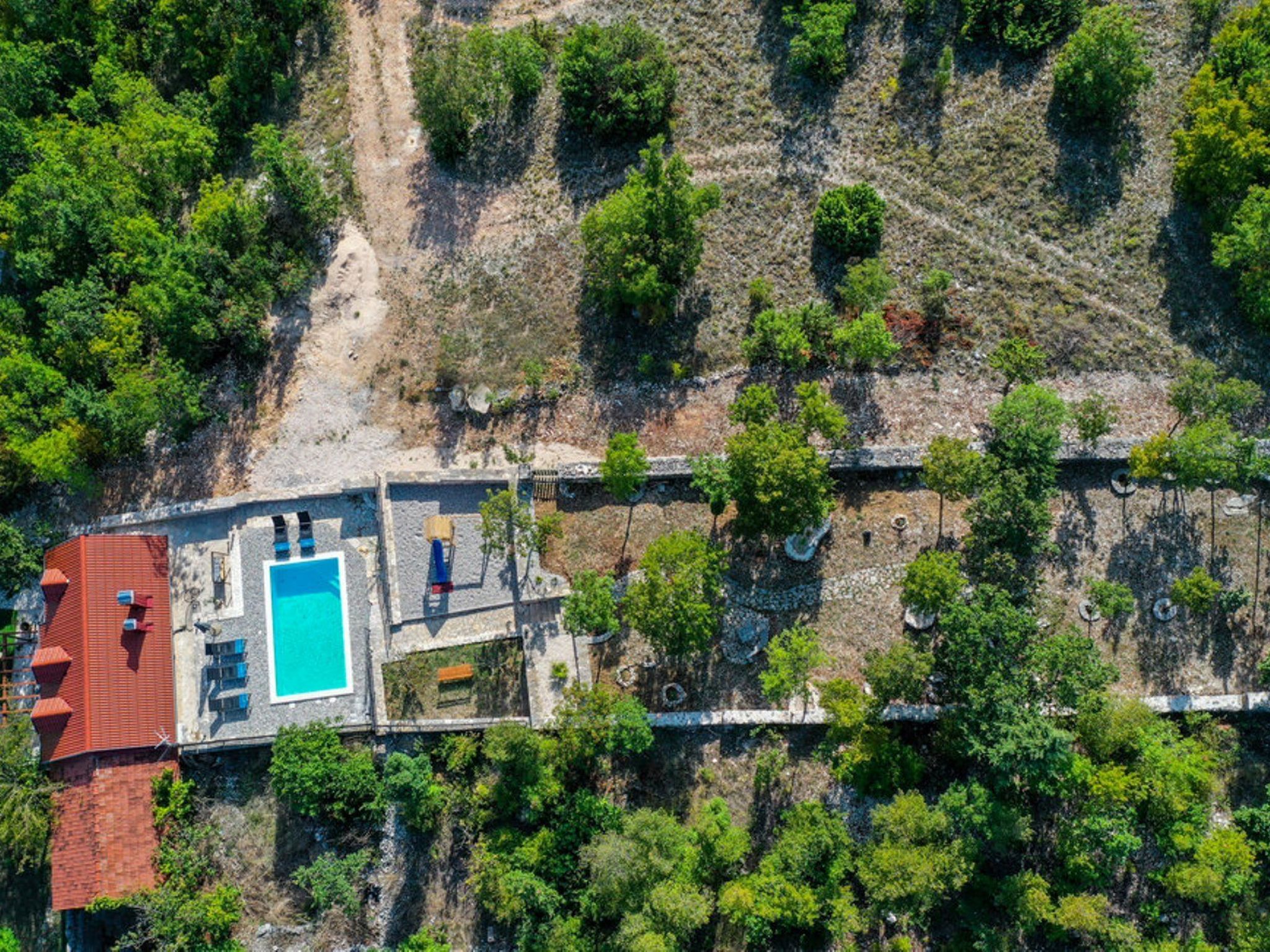 Green Paradise mit Pool-Dedans