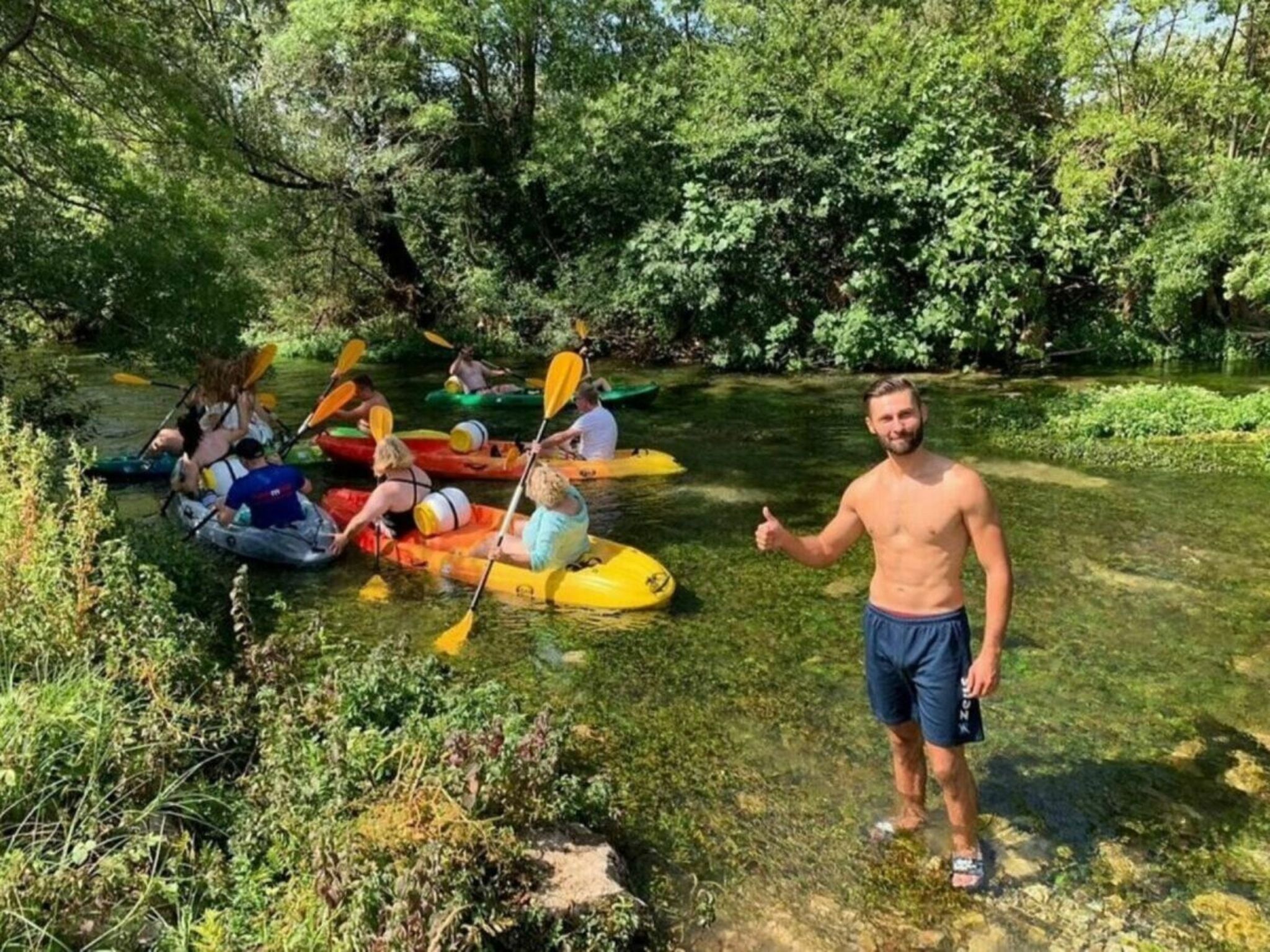 Green Paradise mit Pool-Dedans