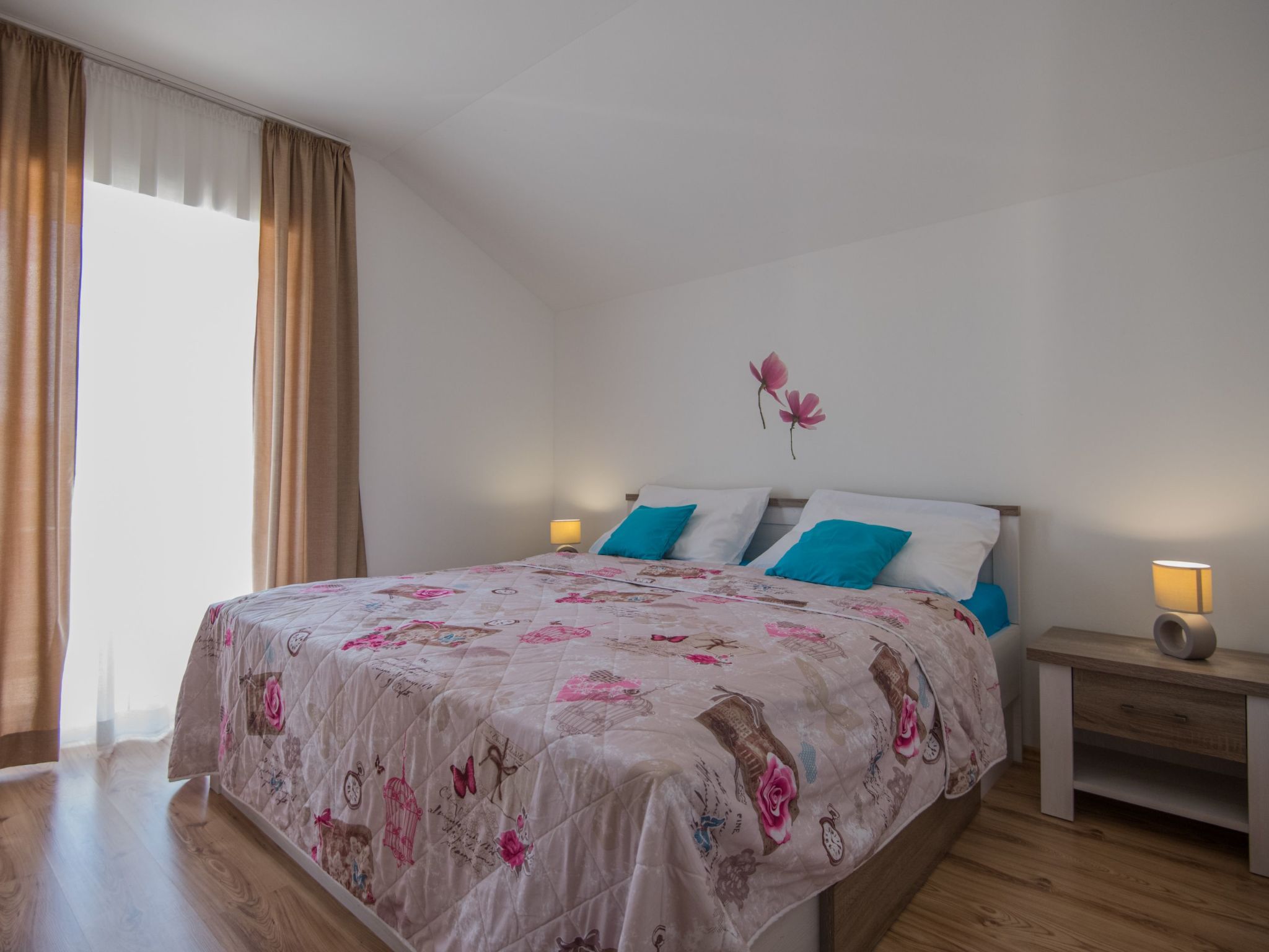 Freistehende Villa Iva Grubine mit Privatpool-Inside