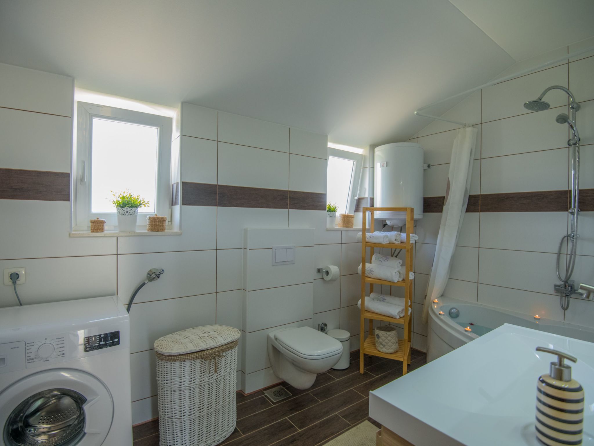 Freistehende Villa Iva Grubine mit Privatpool-Inside