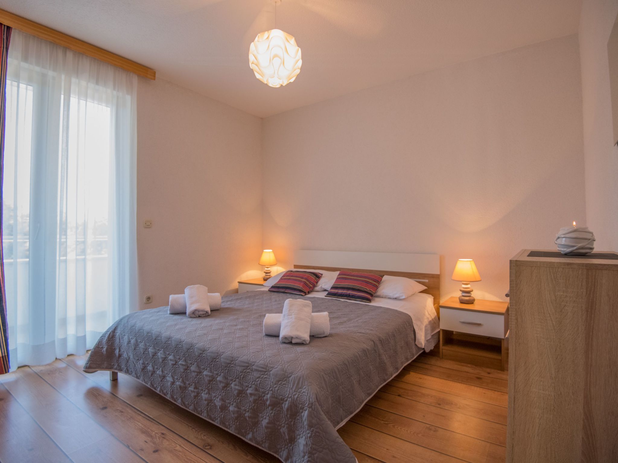 Freistehende Villa Iva Grubine mit Privatpool-Inside