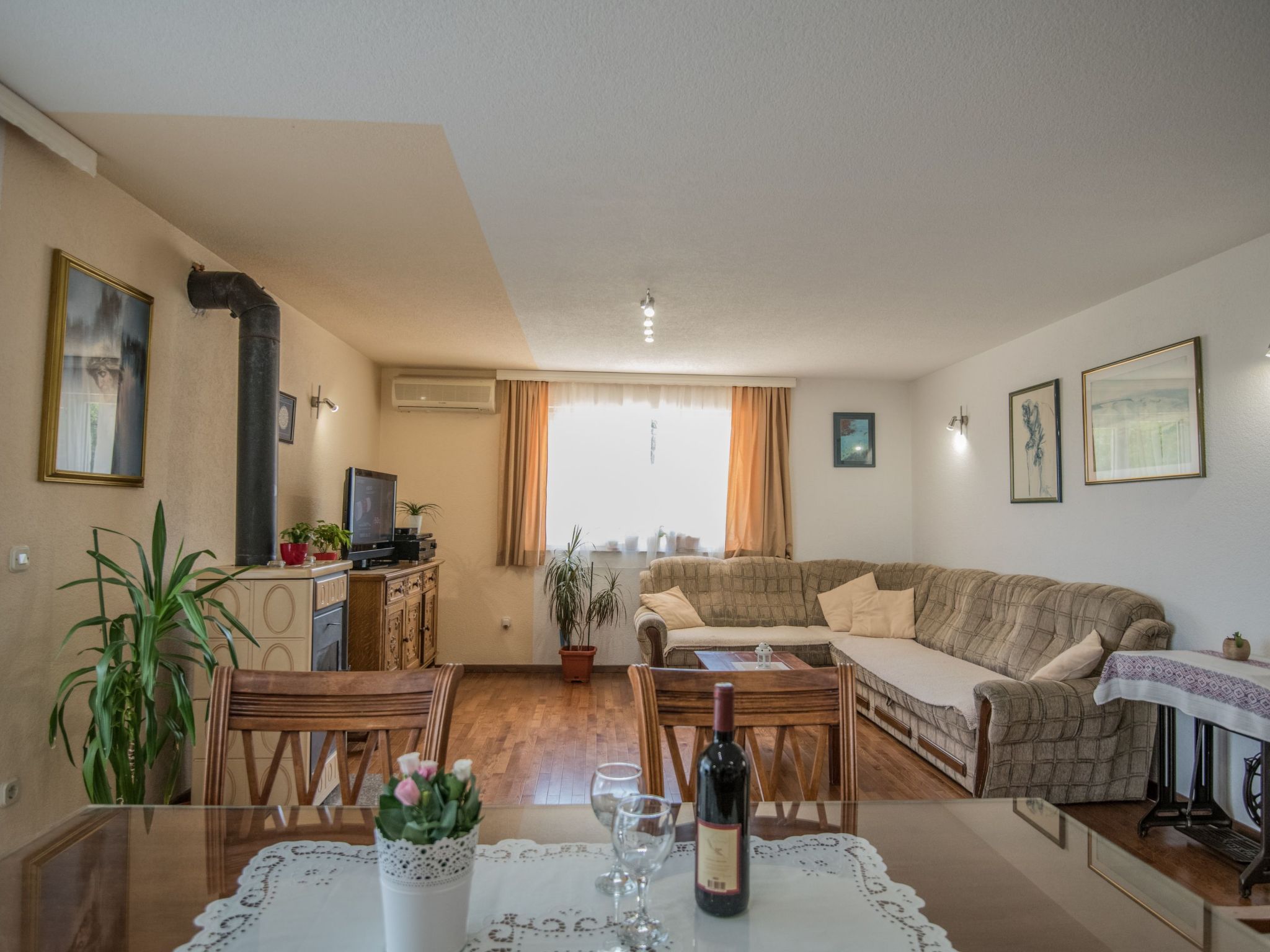 Freistehende Villa Iva Grubine mit Privatpool-Inside