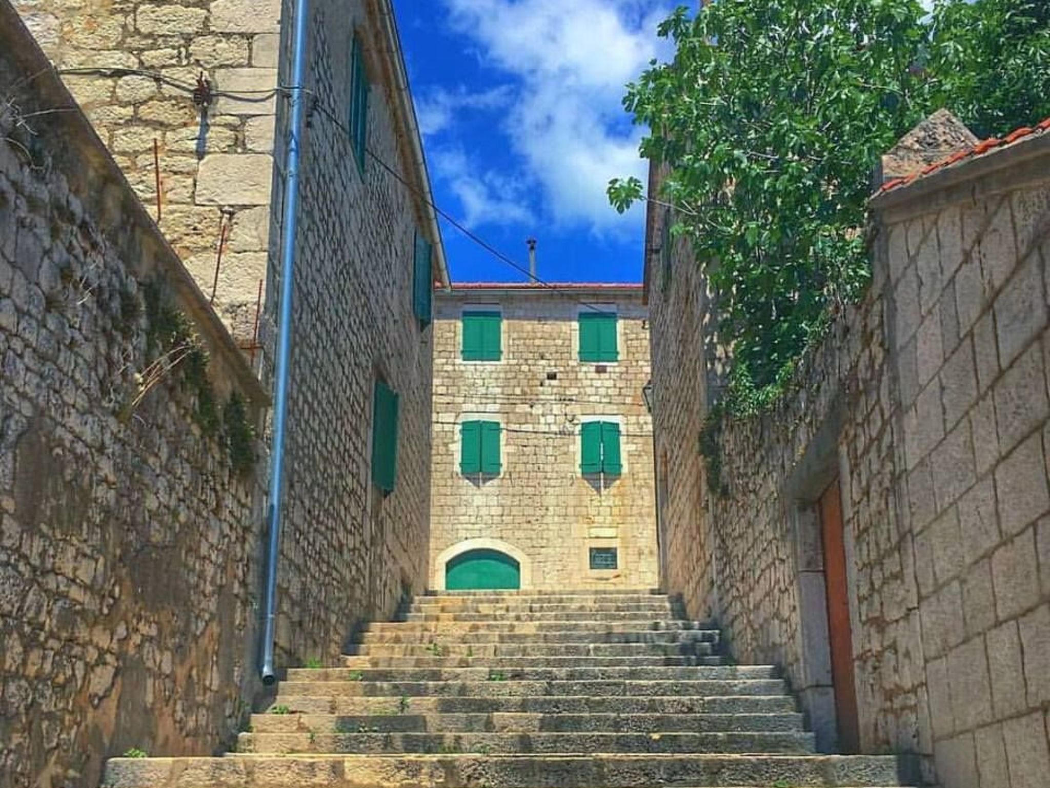 Freistehende Villa Iva Grubine mit Privatpool-Inside