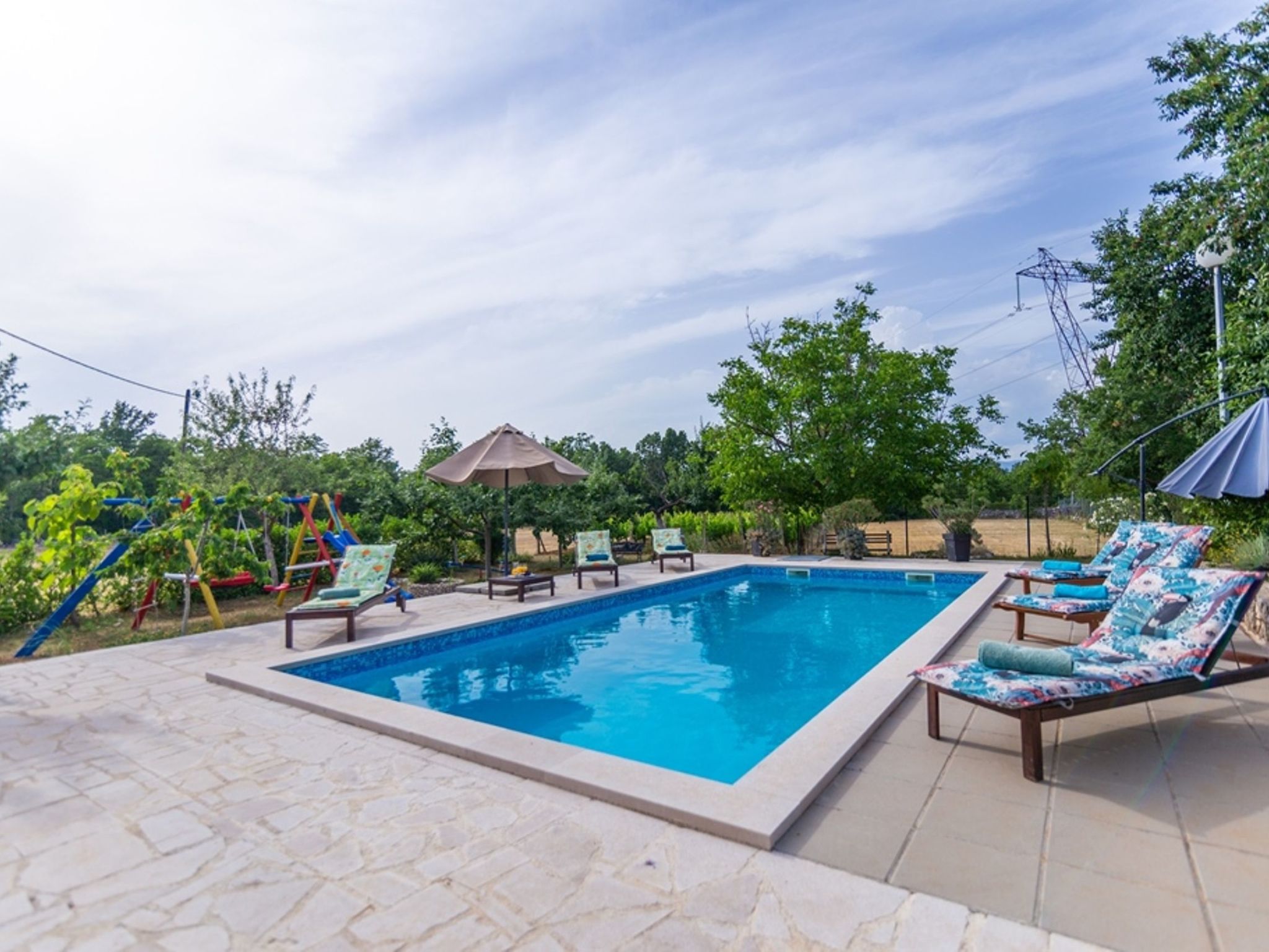 Villa Mia Flora mit Pool-Drinnen