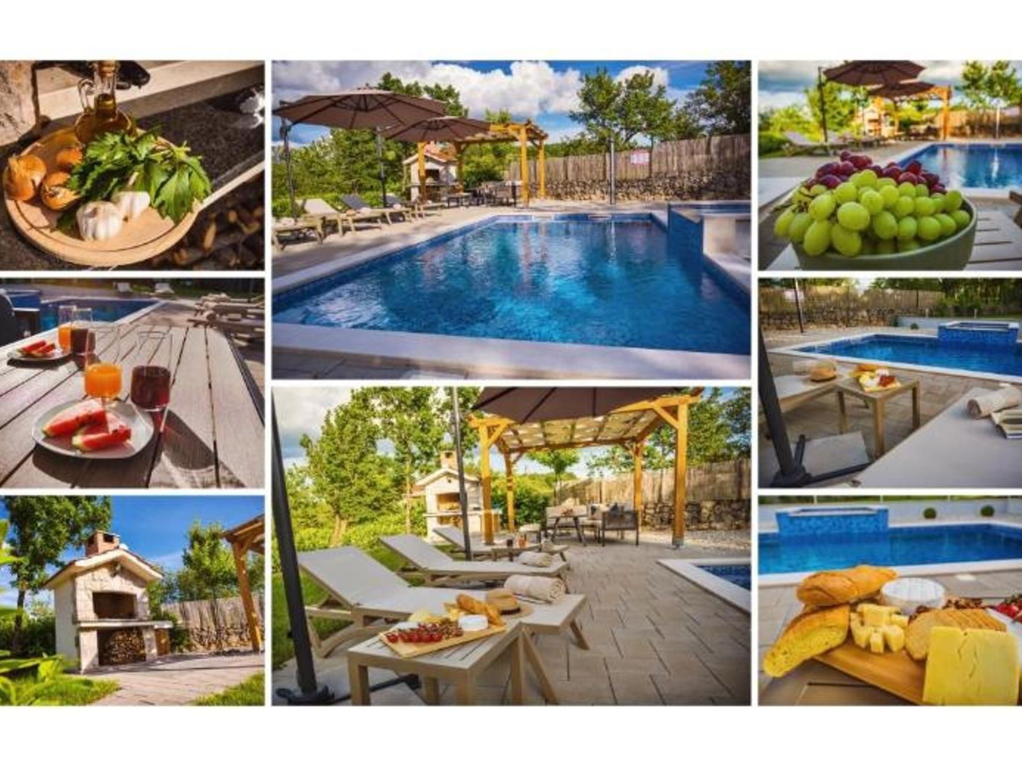 "Alte Eiche" mit Pool, Grill, Terrasse-Drinnen