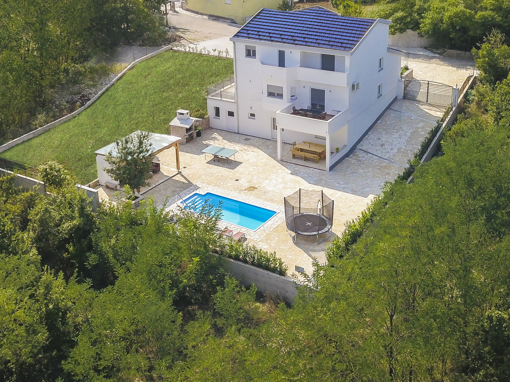 Villa Dalmatina: privéparadijs met zwembad op 30 meter van het strand - foto 6
