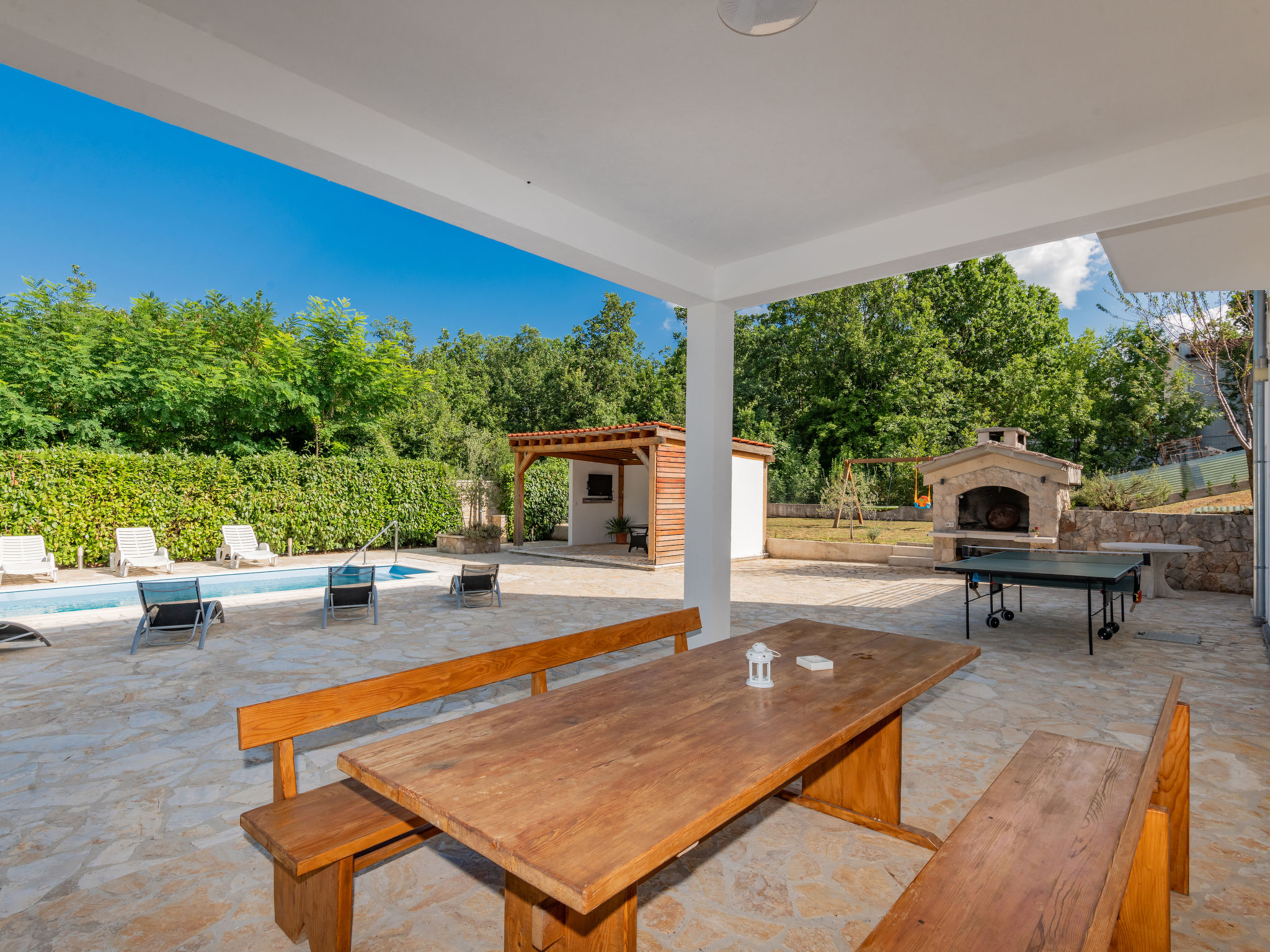 Villa Dalmatina: privéparadijs met zwembad op 30 meter van het strand - foto 25