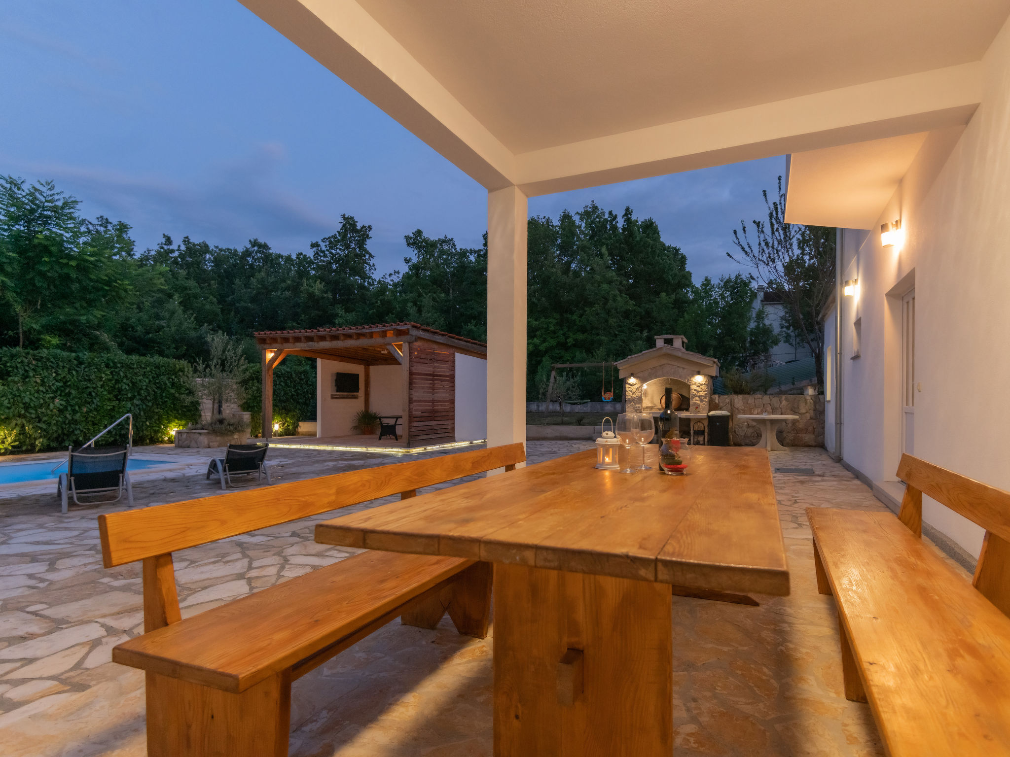 Villa Dalmatina: privéparadijs met zwembad op 30 meter van het strand - foto 28