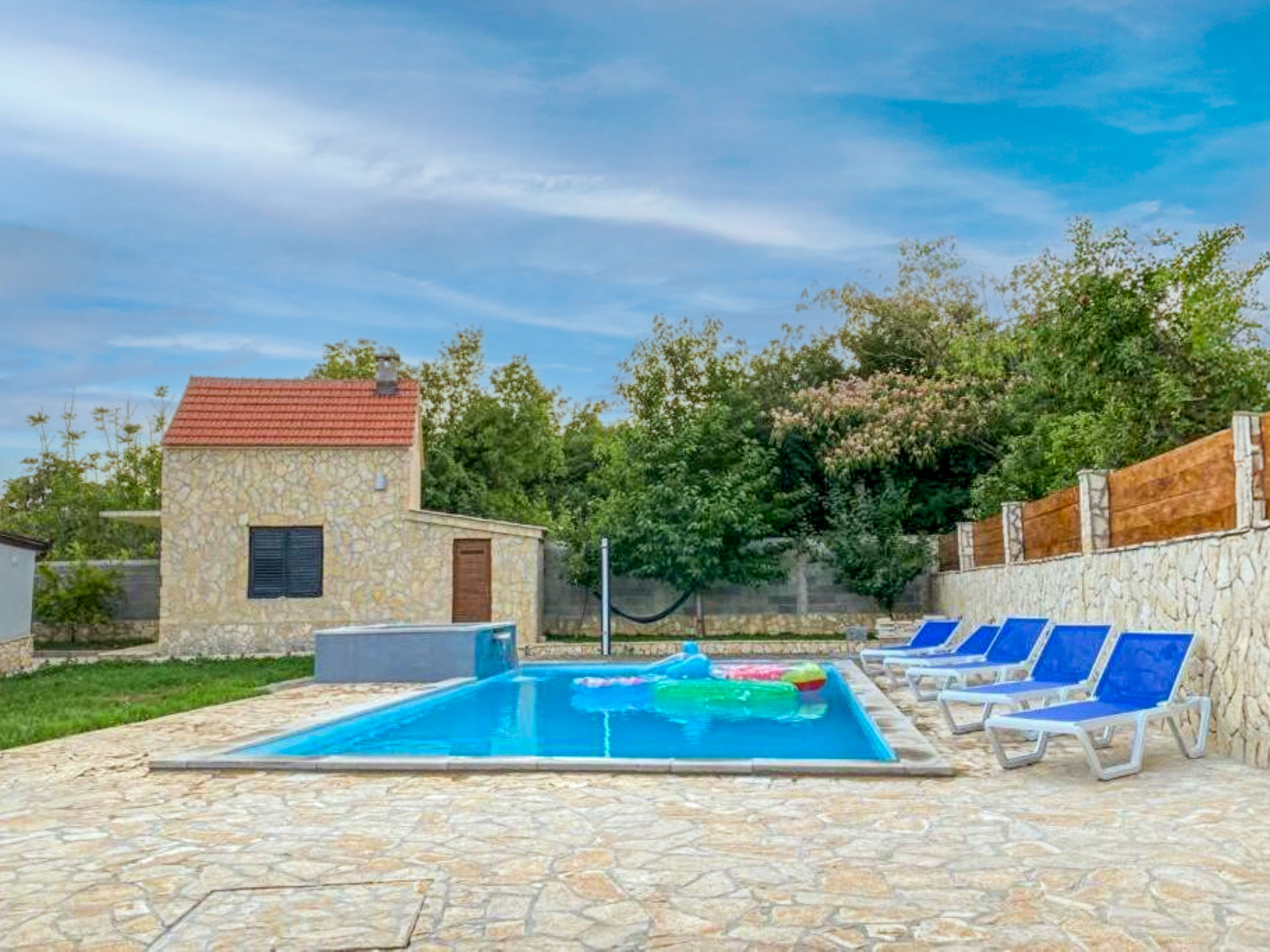 Vakantiehuis met privé zwembad in Imotski (Kroatië) voor 6 personen