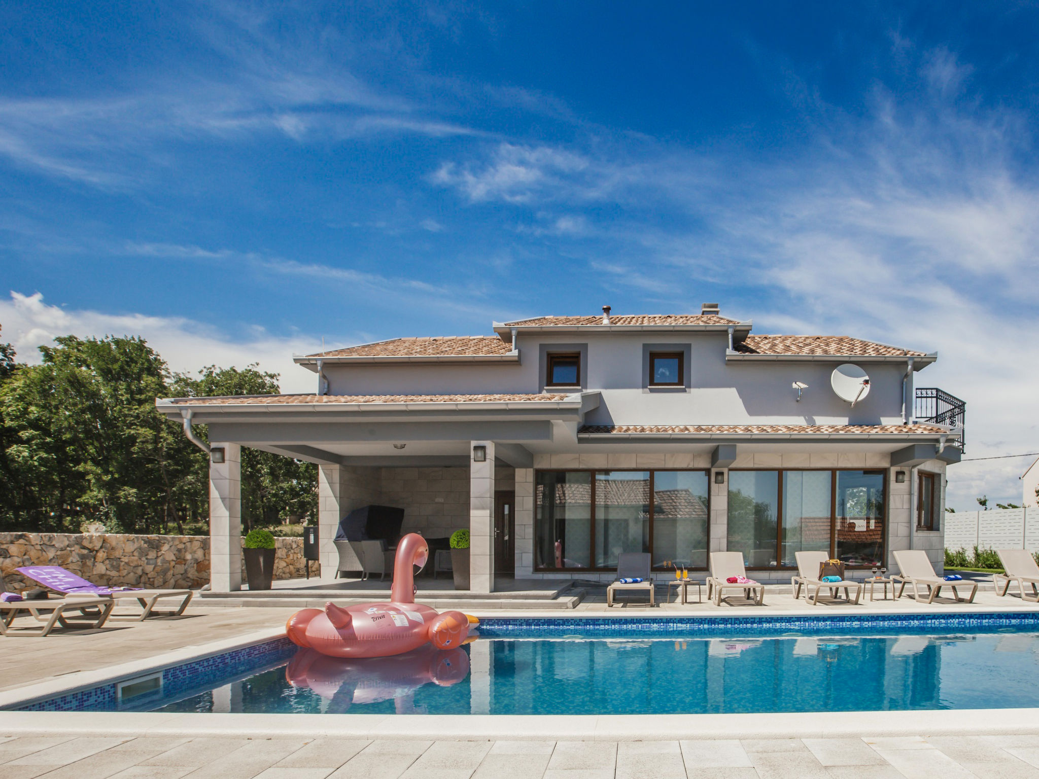 Vakantiehuis met privé zwembad in Imotski (Kroatië) voor 12 personen