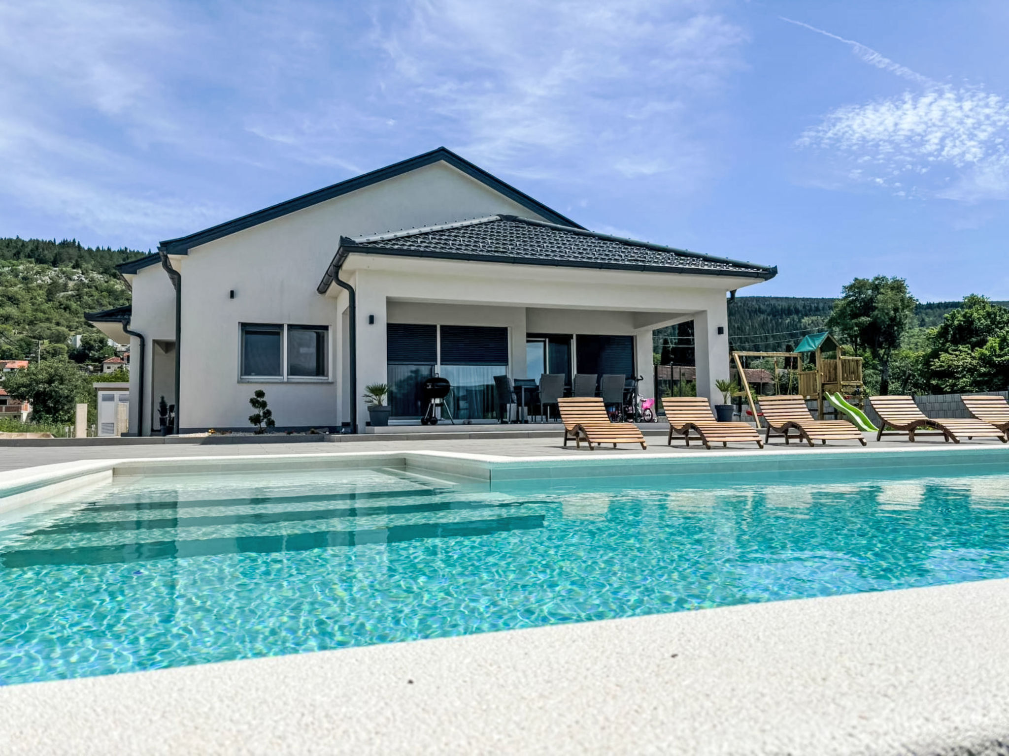 Vakantiehuis met privé zwembad in Imotski (Kroatië) voor 8 personen