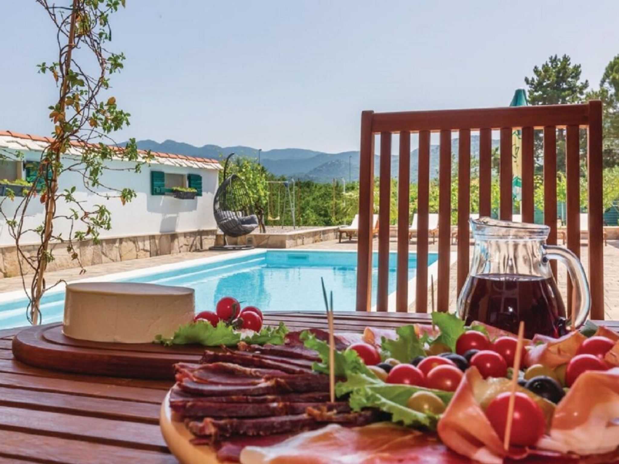 Villa Zara mit beheiztem Hydromassage-Pool-Dedans