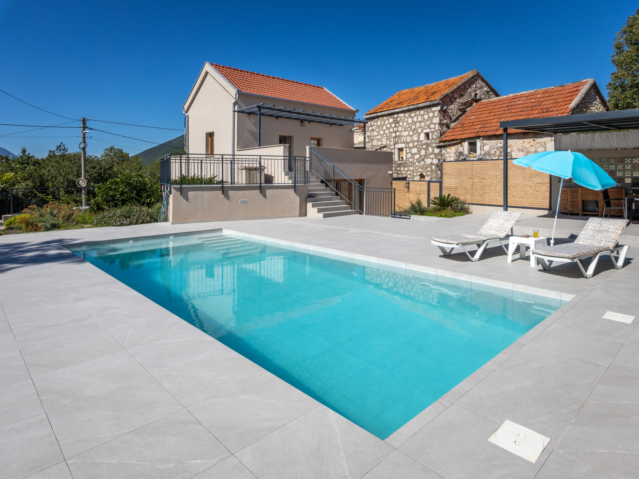 Vakantiehuis met privé zwembad in Vrgorac (Kroatië) voor 6 personen