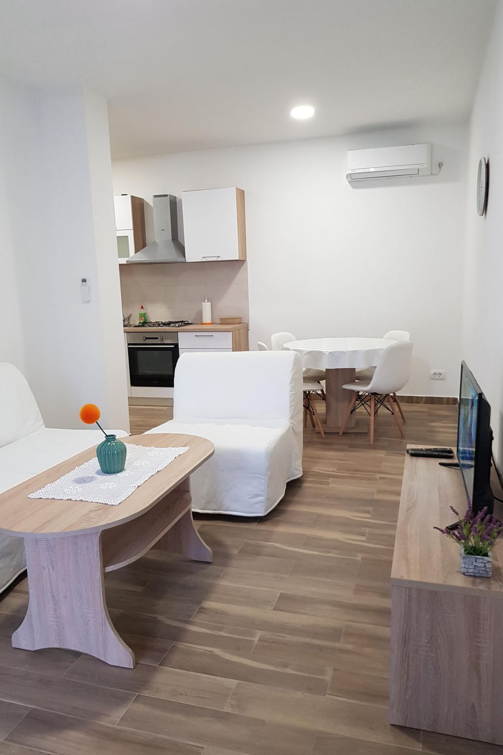 Appartement an der Küste für 2 Personen-Drinnen