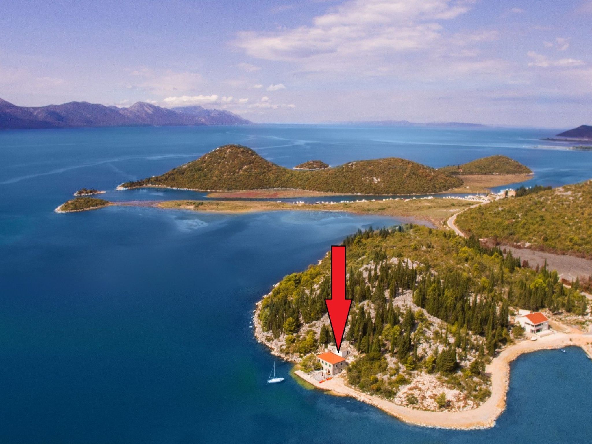 Sonnenaufgang an der Adria - Strandhaus