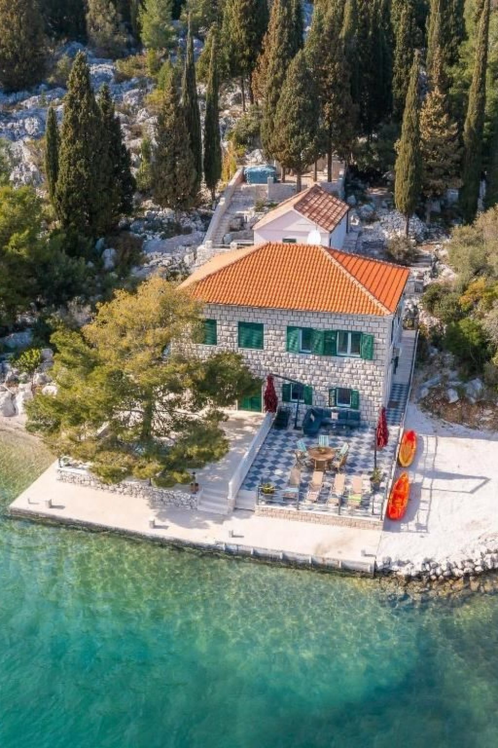 Sonnenaufgang an der Adria - Strandhaus