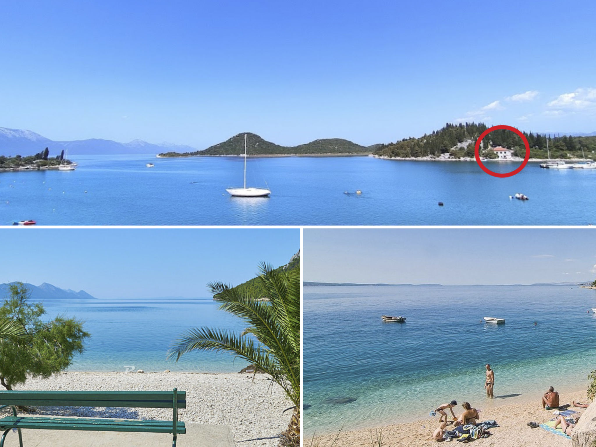 Sonnenaufgang an der Adria - Strandhaus-Draußen