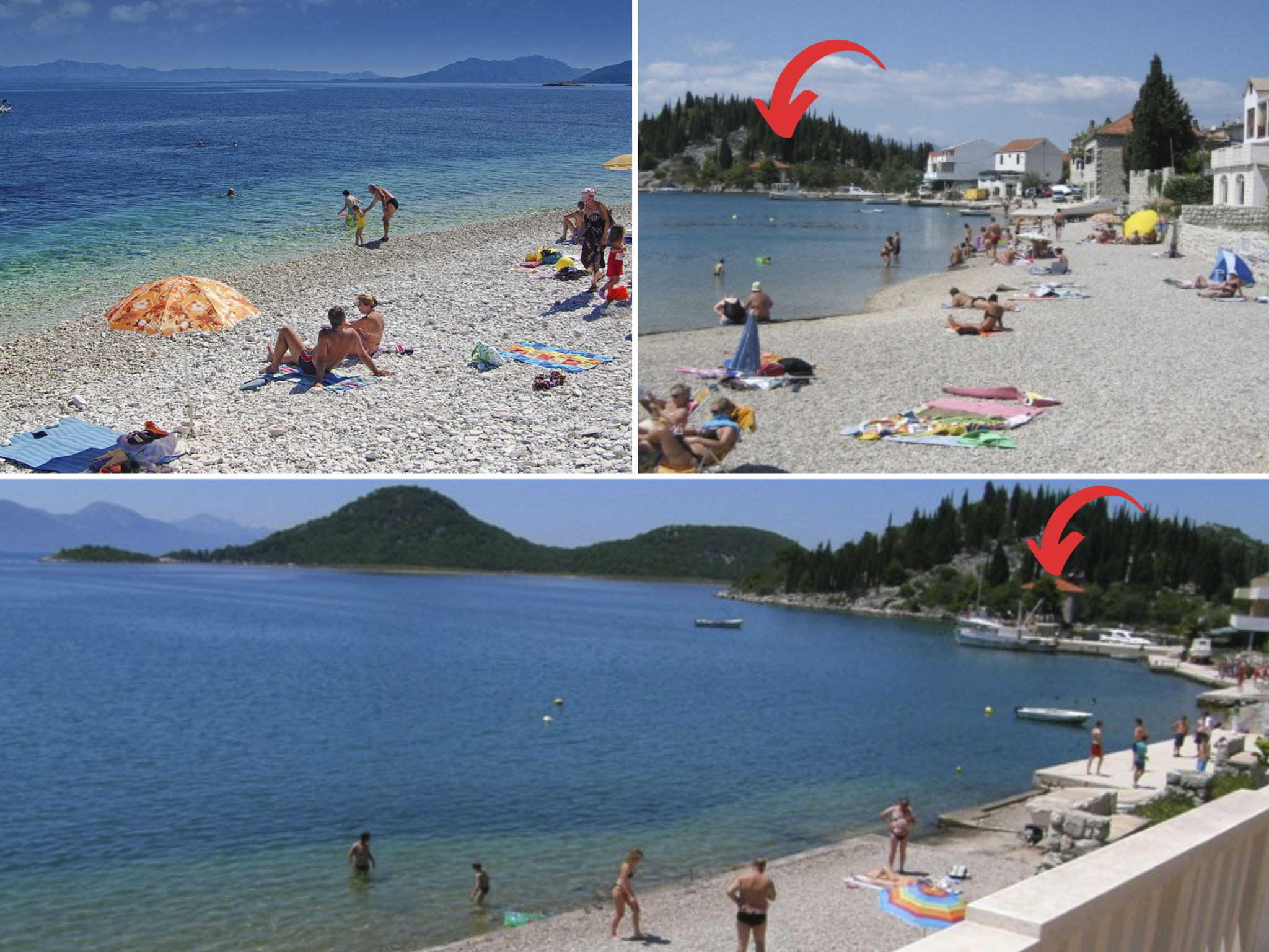 Sonnenaufgang an der Adria - Strandhaus-Draußen