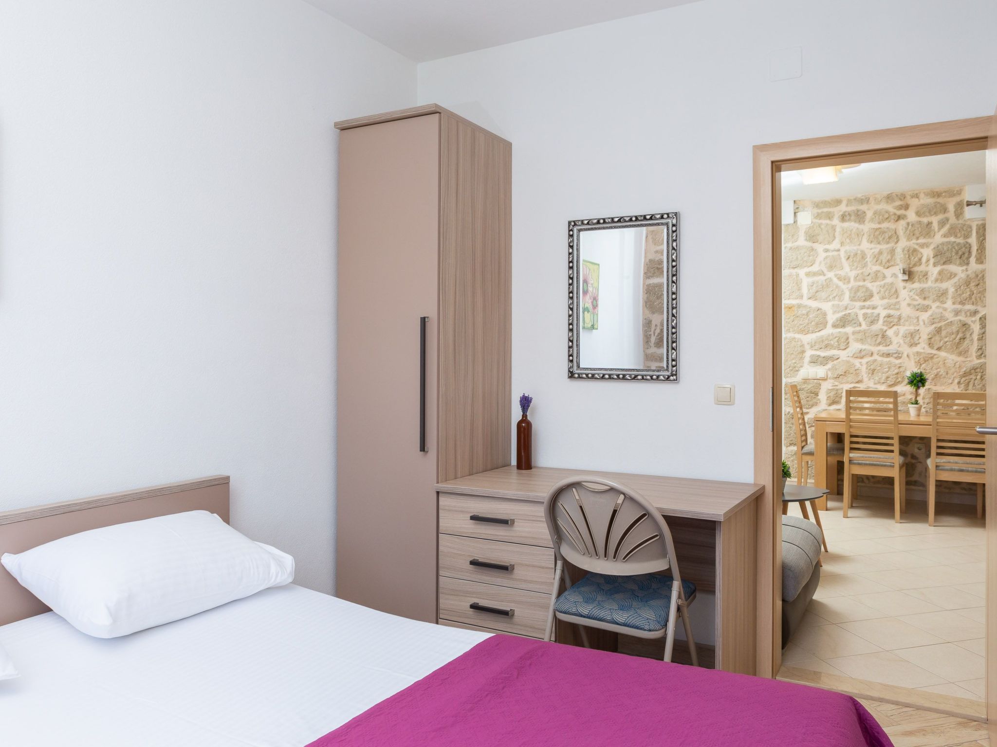 Sonnenaufgang an der Adria - Strandhaus-Drinnen