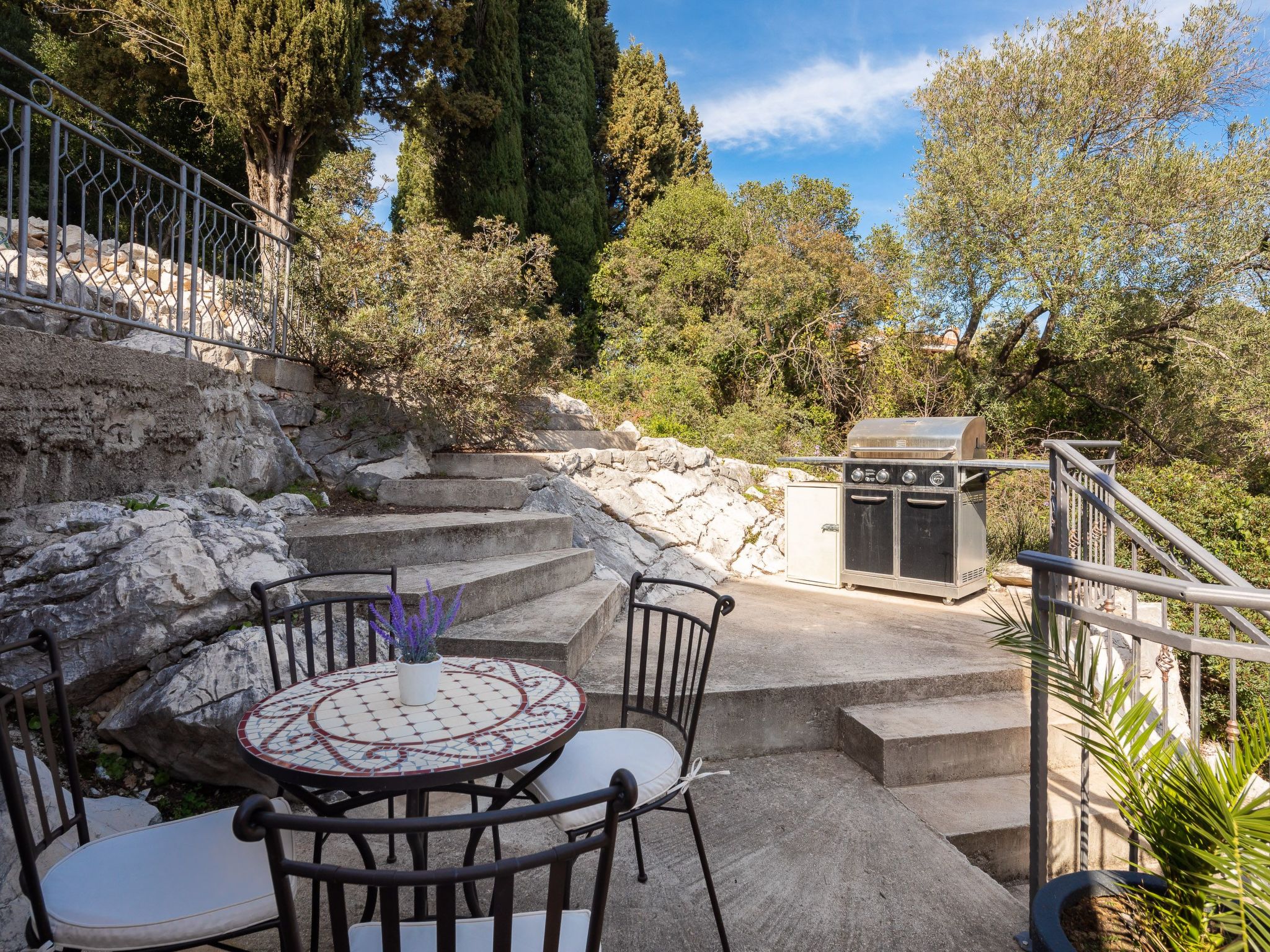 Sonnenaufgang an der Adria - Strandhaus-Draußen