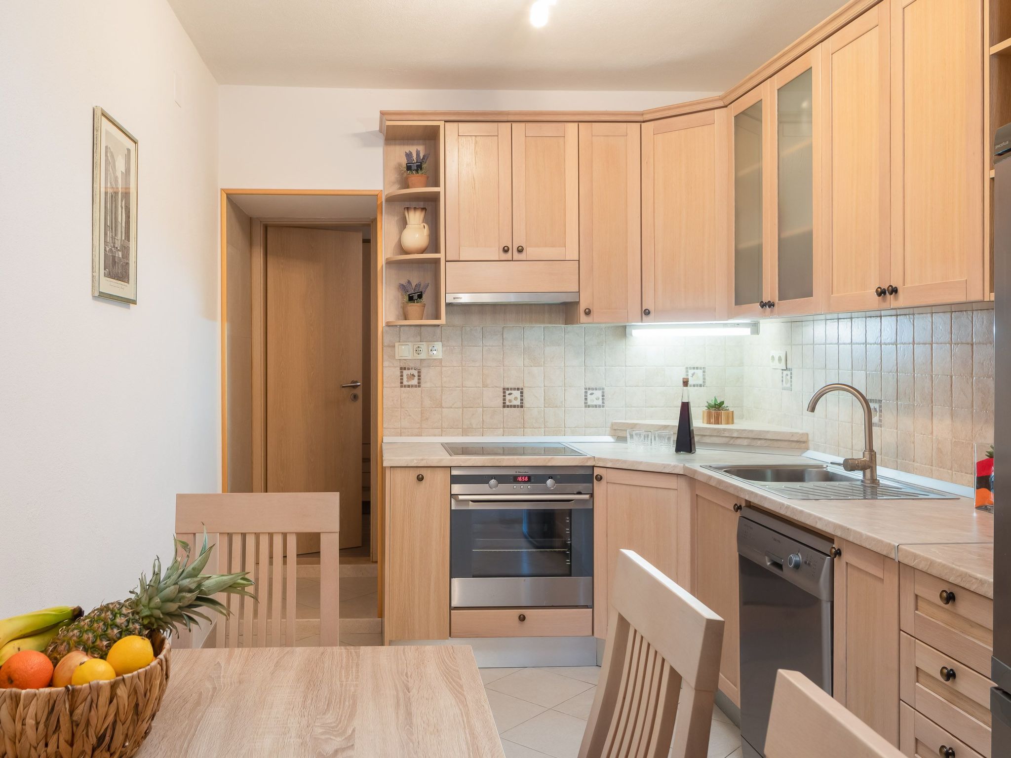 Sonnenaufgang an der Adria - Strandhaus-Drinnen