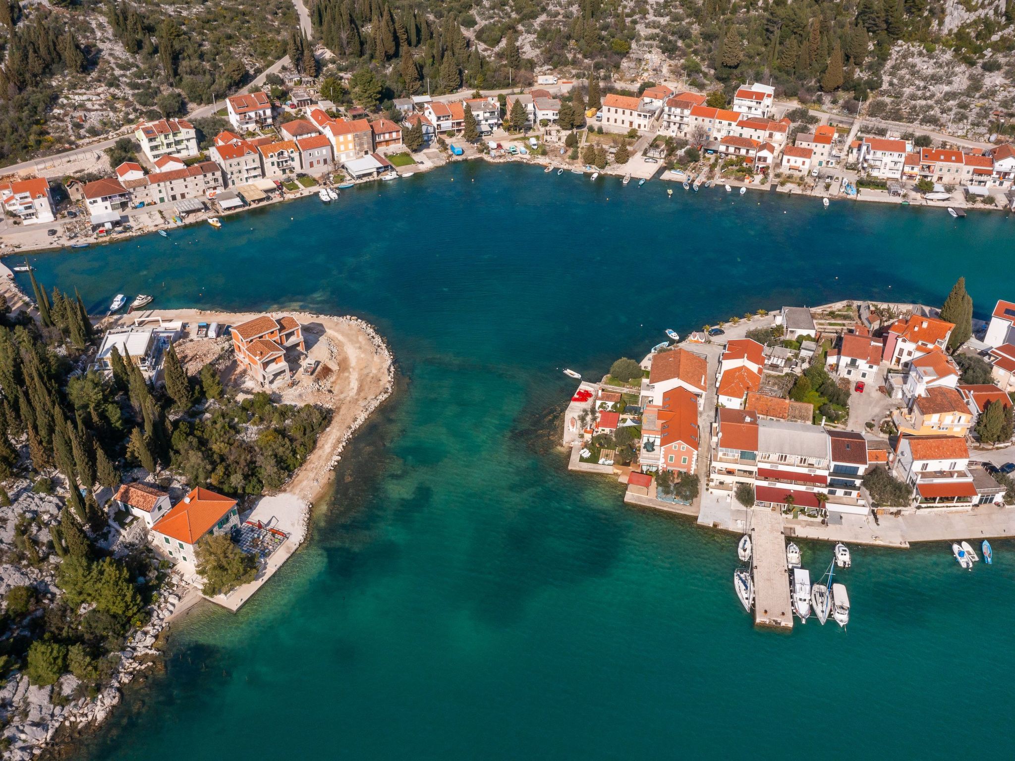 Sonnenaufgang an der Adria - Strandhaus-Draußen