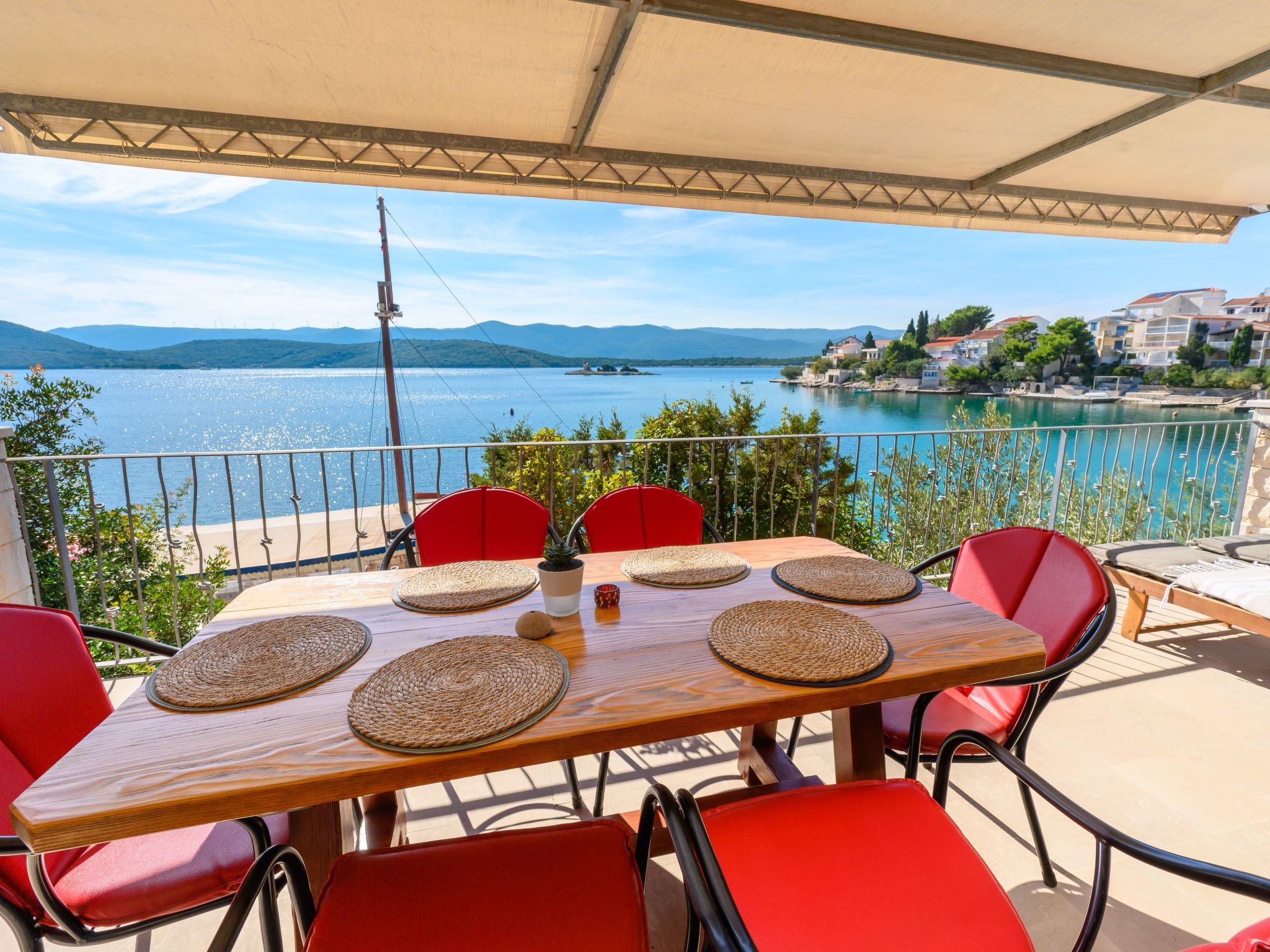 "Haus Gluscevic" direkt am Strand-Outside