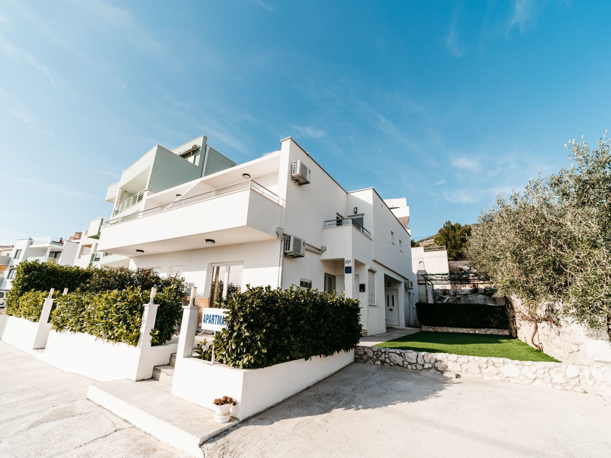 Moderne Ferienwohnung mit Meerblick-Binnen