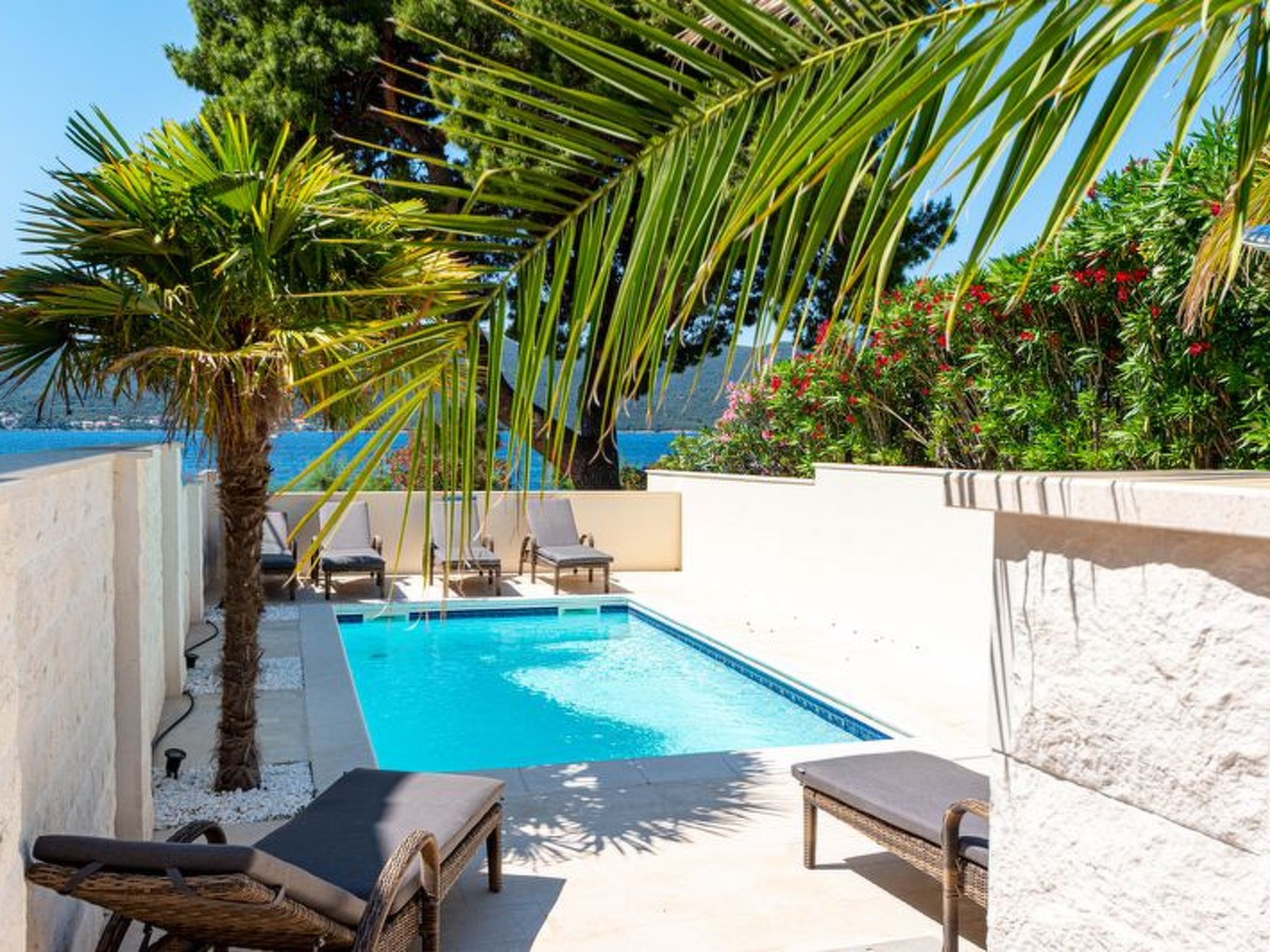 Vakantiehuis met privé zwembad in Orebic/Viganj (Kroatië) voor 3 personen