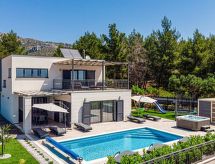 Villa Malsina Orebić: Luxe vrijstaande villa aan zee met privézwembad en sauna - thumbnail 1