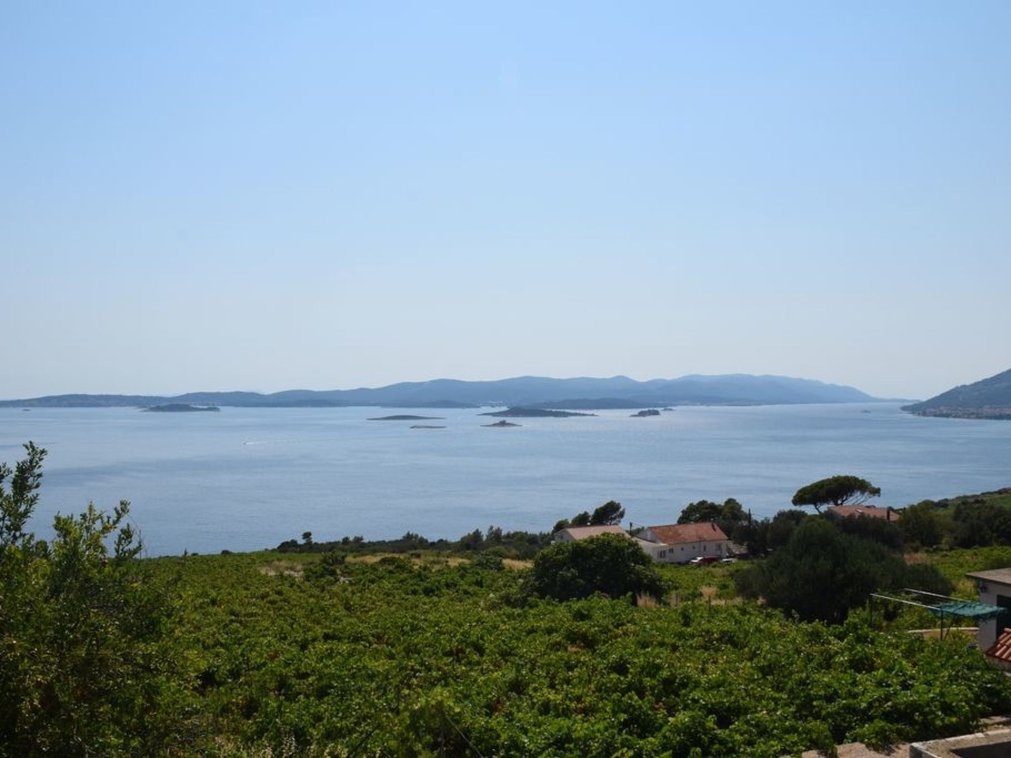 Mit Blick auf das Wasser