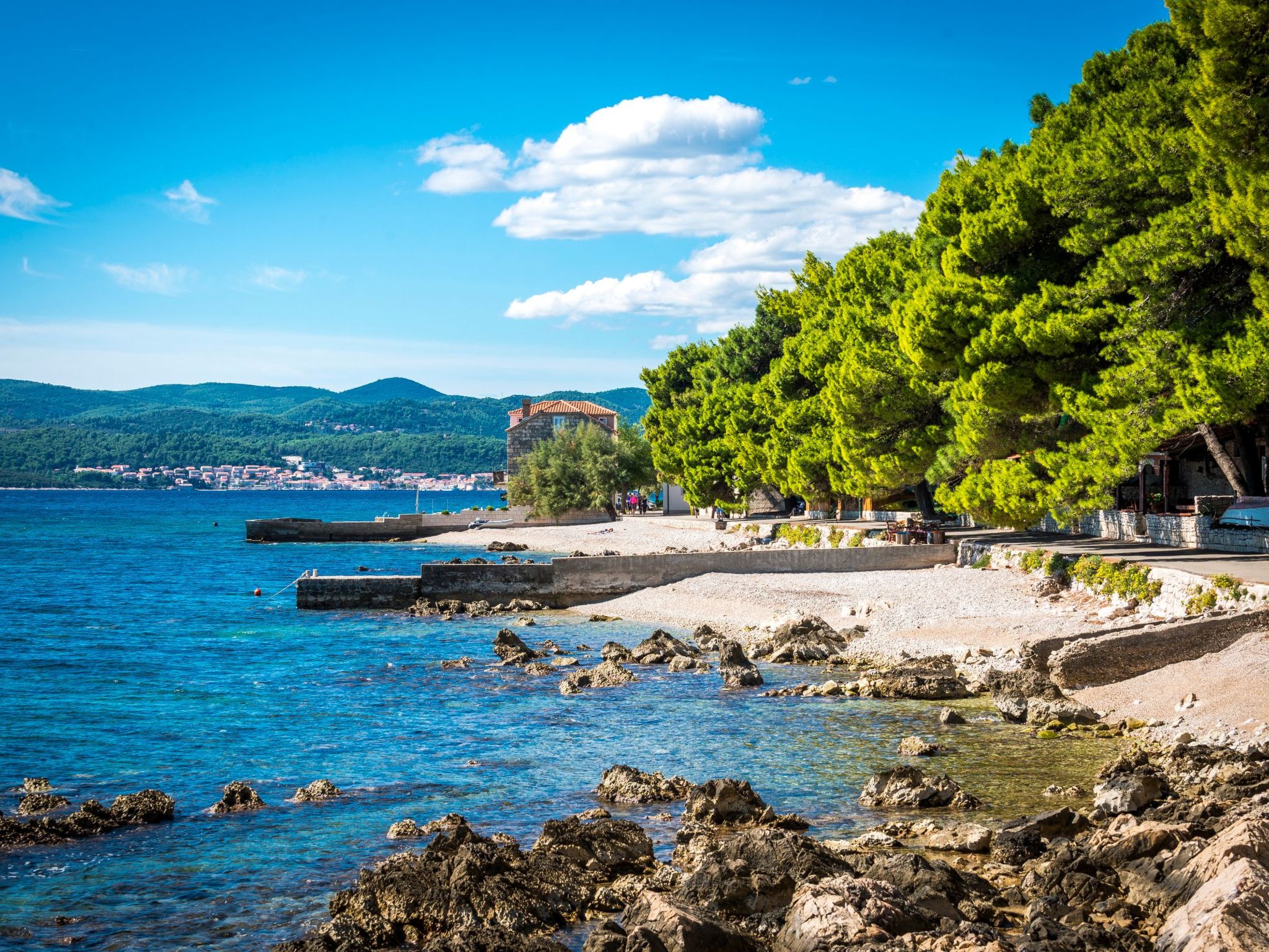 "Lido" direkt am Strand