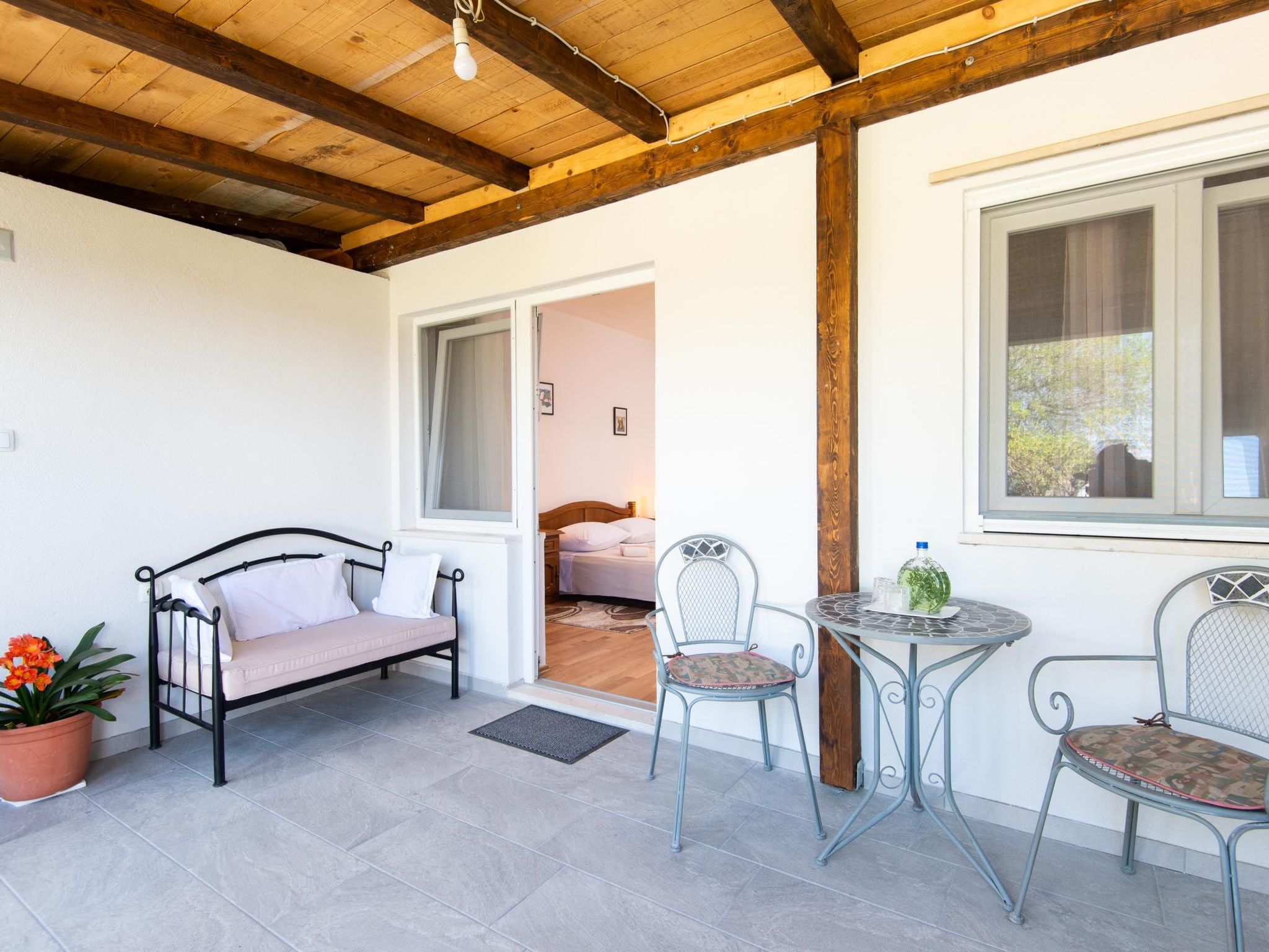 "Kuna" direkt am Strand-Binnen