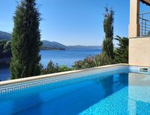 Luxe villa aan zee met privézwembad op Korčula, 15 meter van het strand - thumbnail 3