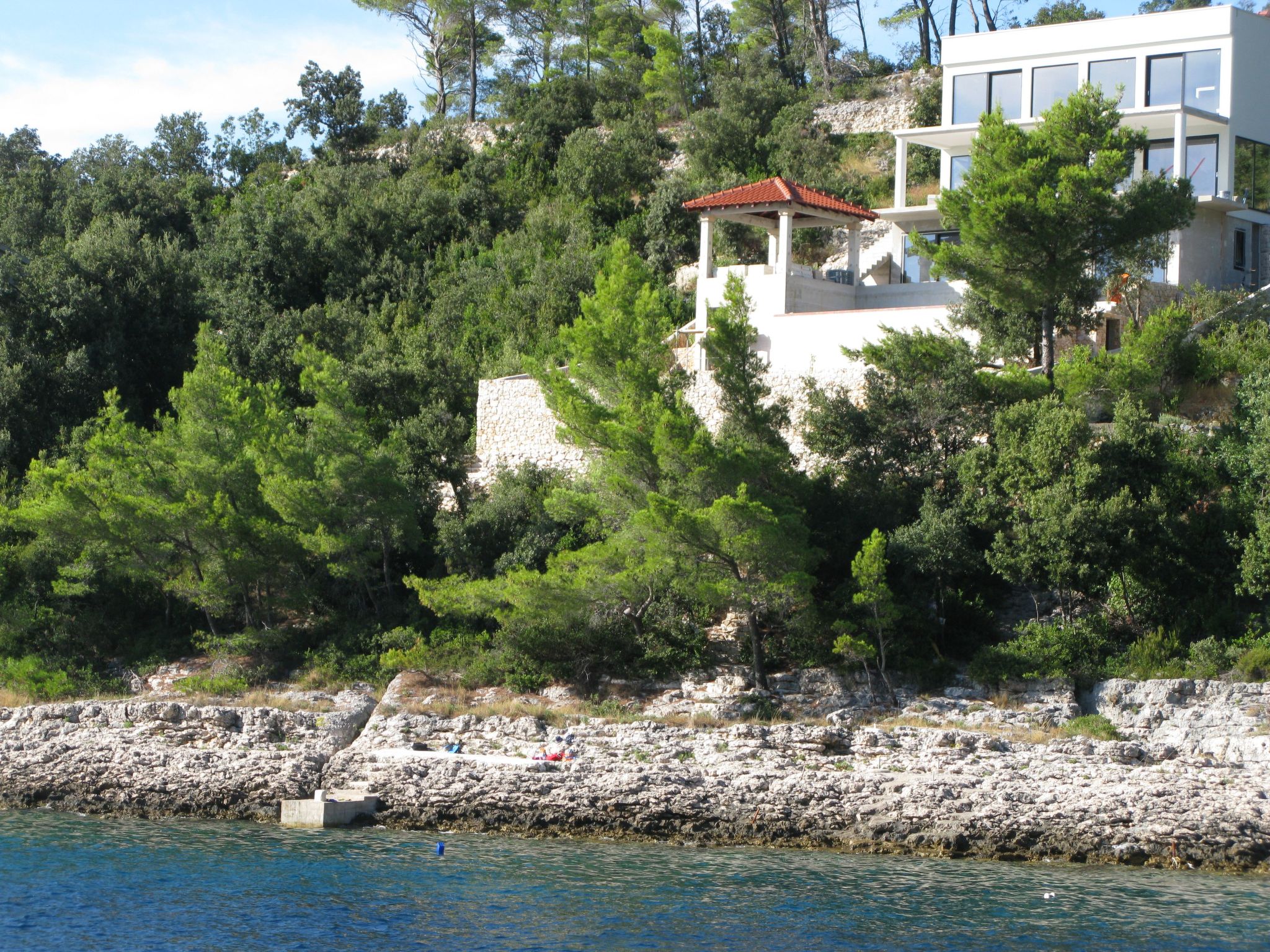 Vakantiehuis met privé zwembad in Korcula/Zavalatica (Kroatië) voor 6 personen
