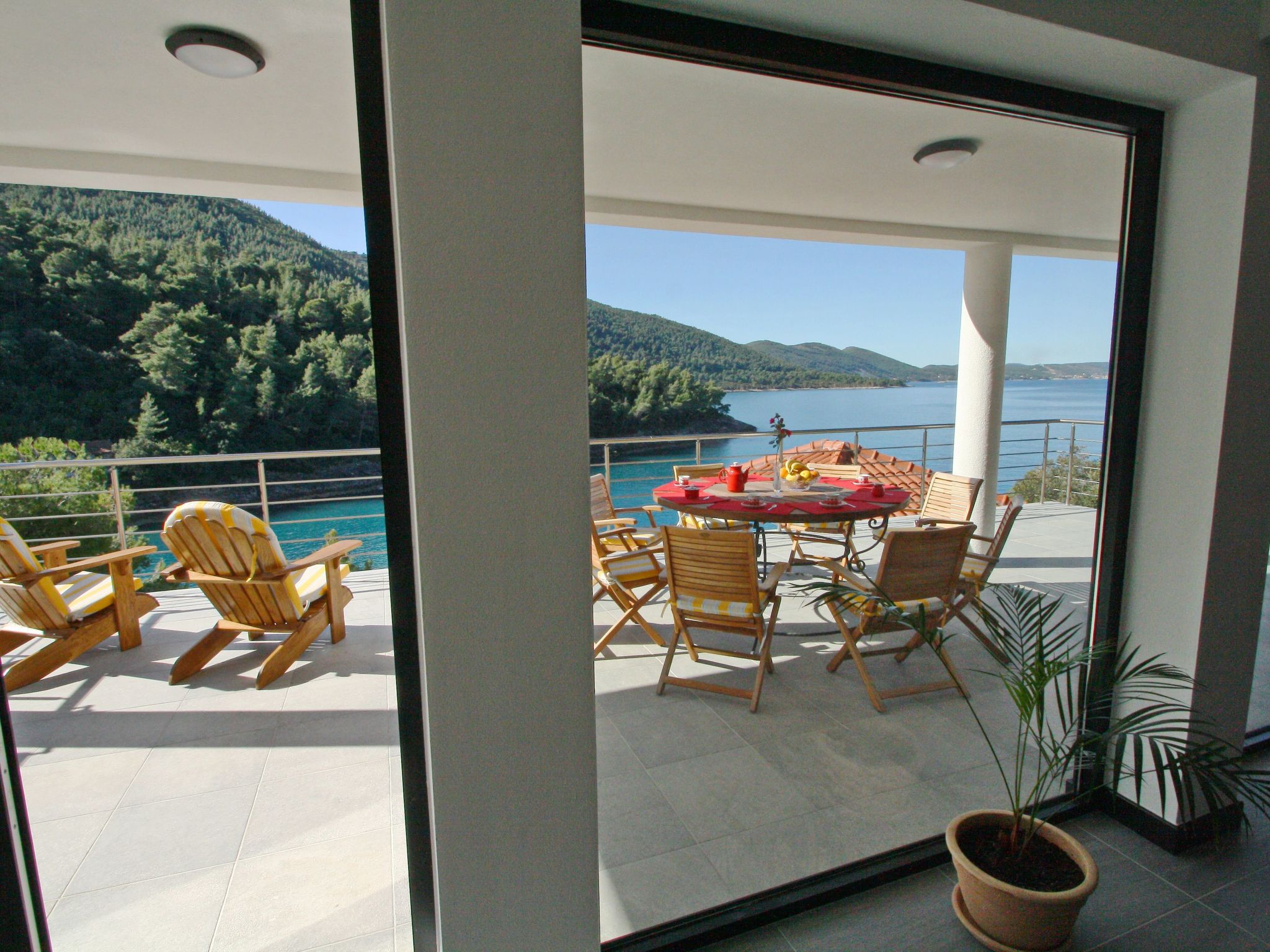 Luxuriöse Villa Hera,  Korcula,  am Strand-Draußen