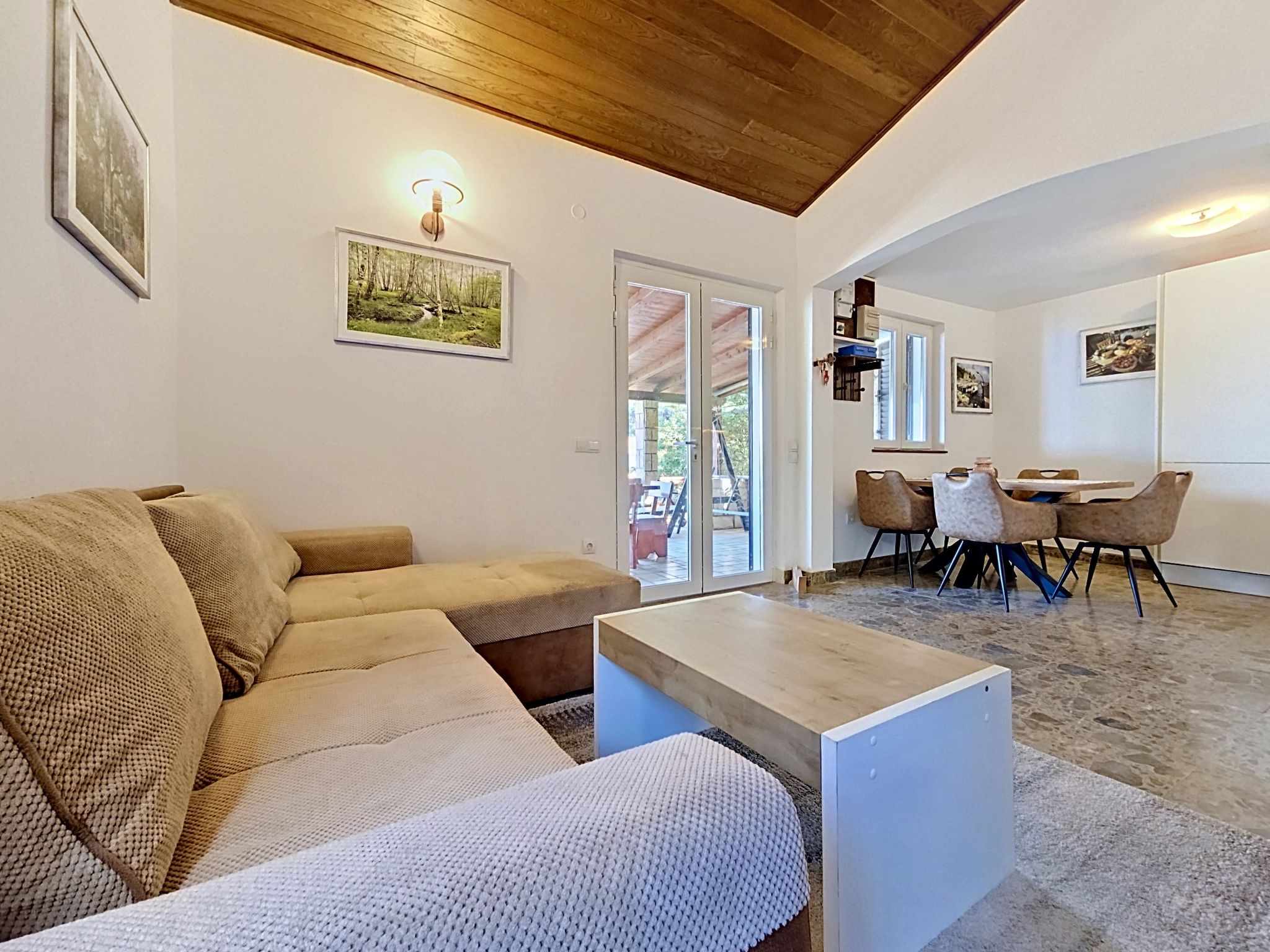 Twee-onder-een-kapwoning Peter vlak aan zee in Prigradica, Korčula - foto 8