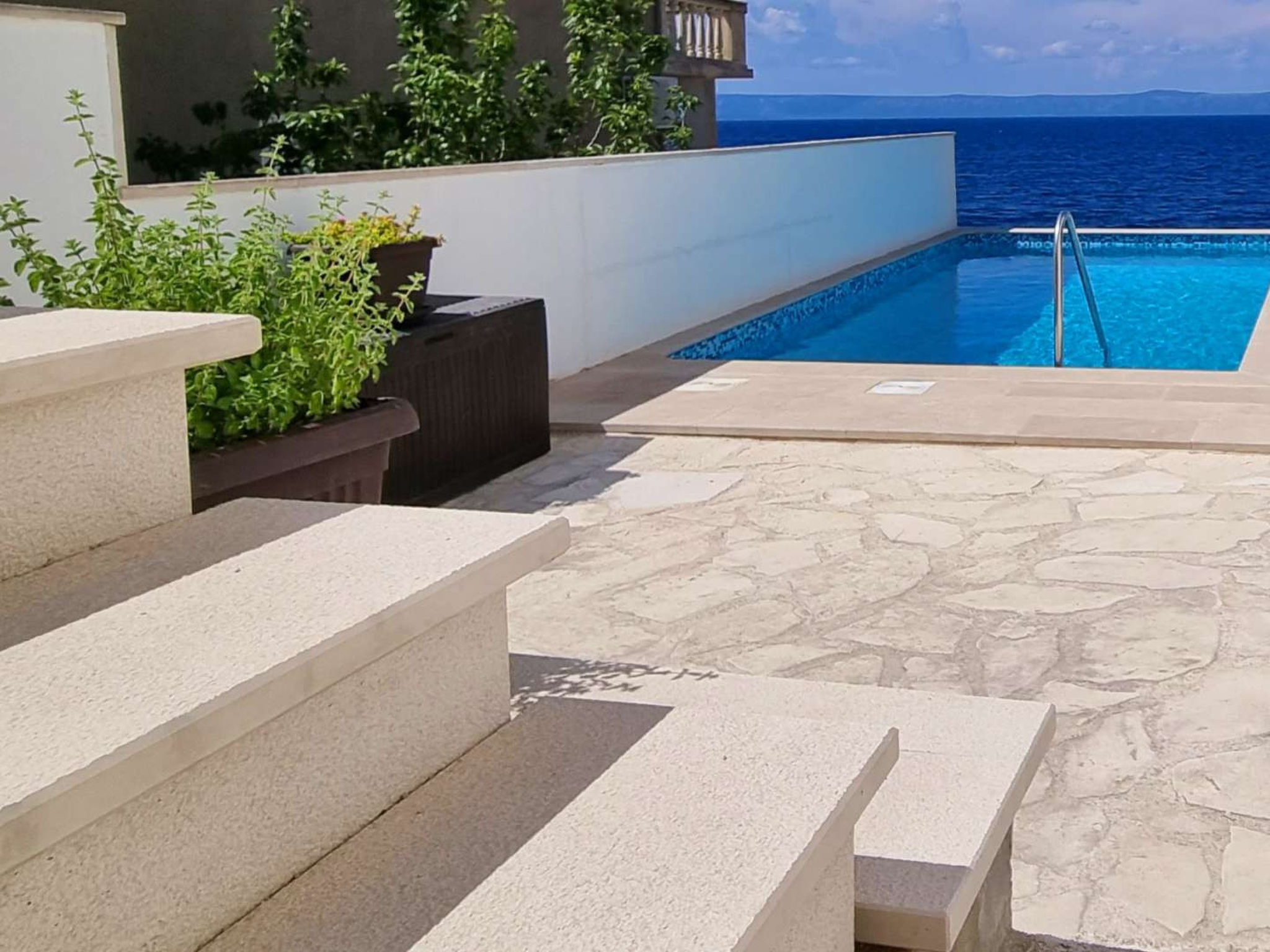 Beachfront Villa Dream with pool