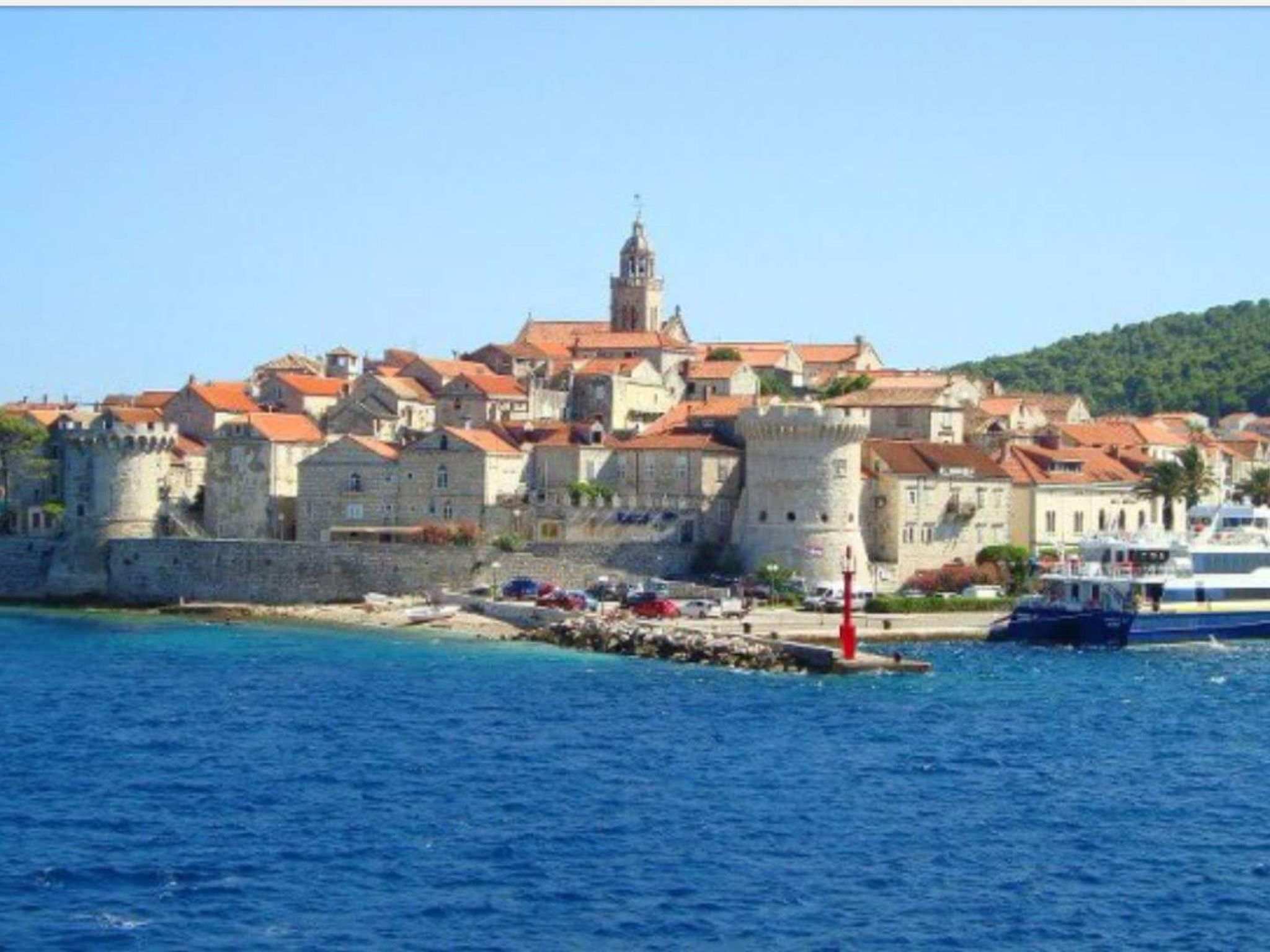 Schönes Apartment am klaren Korčula-Meer | S2-Dehors